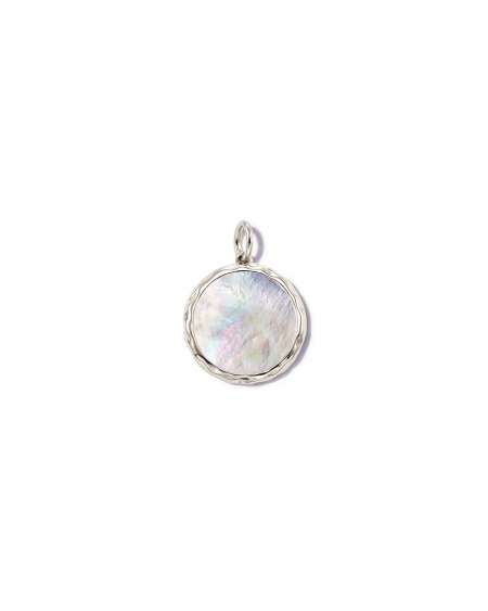 Medium Medallion Charm Sterling Silver