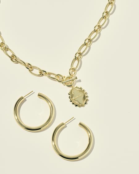 Mama Link Chain Necklace Set, , large