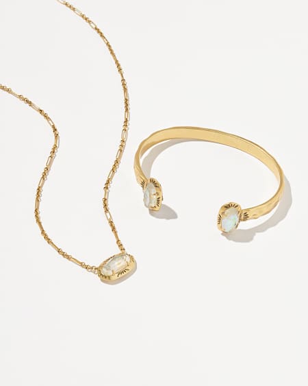 Elisa Necklace and Elton Bracelet Set, , large