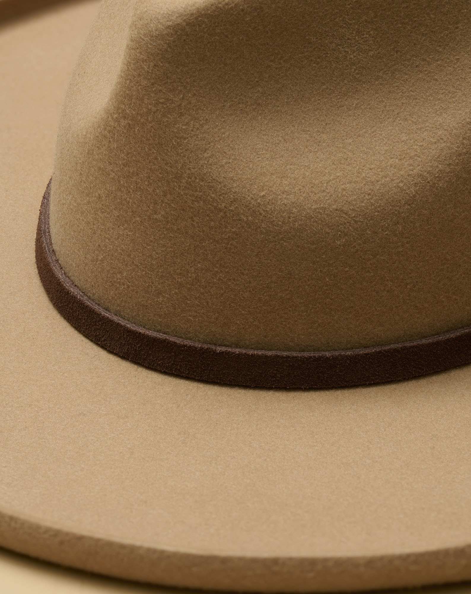 Suede Tie Hat Band