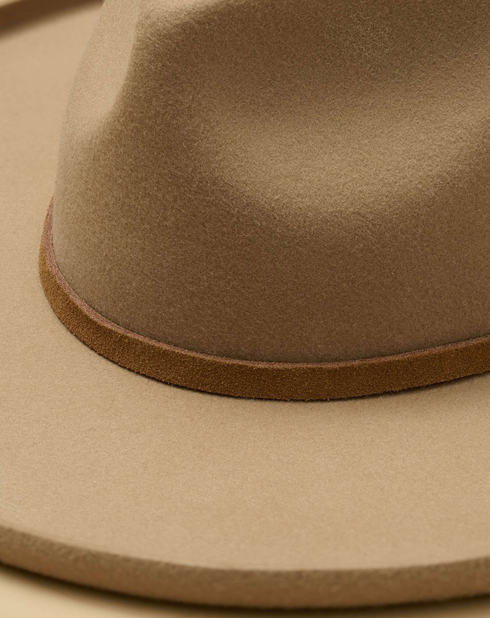 Suede Tie Hat Band