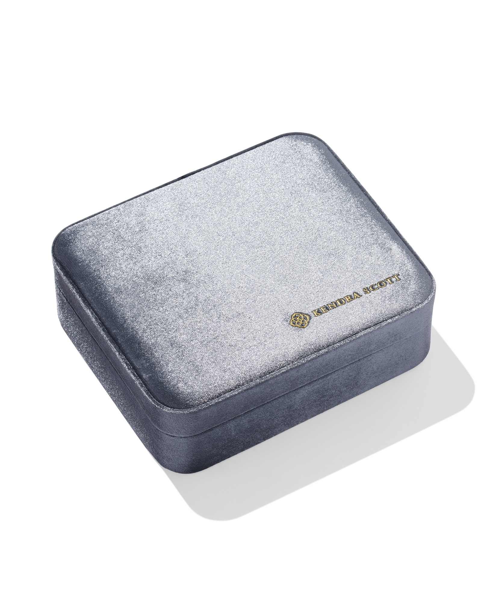 Mattie Large Box in Grey Blue