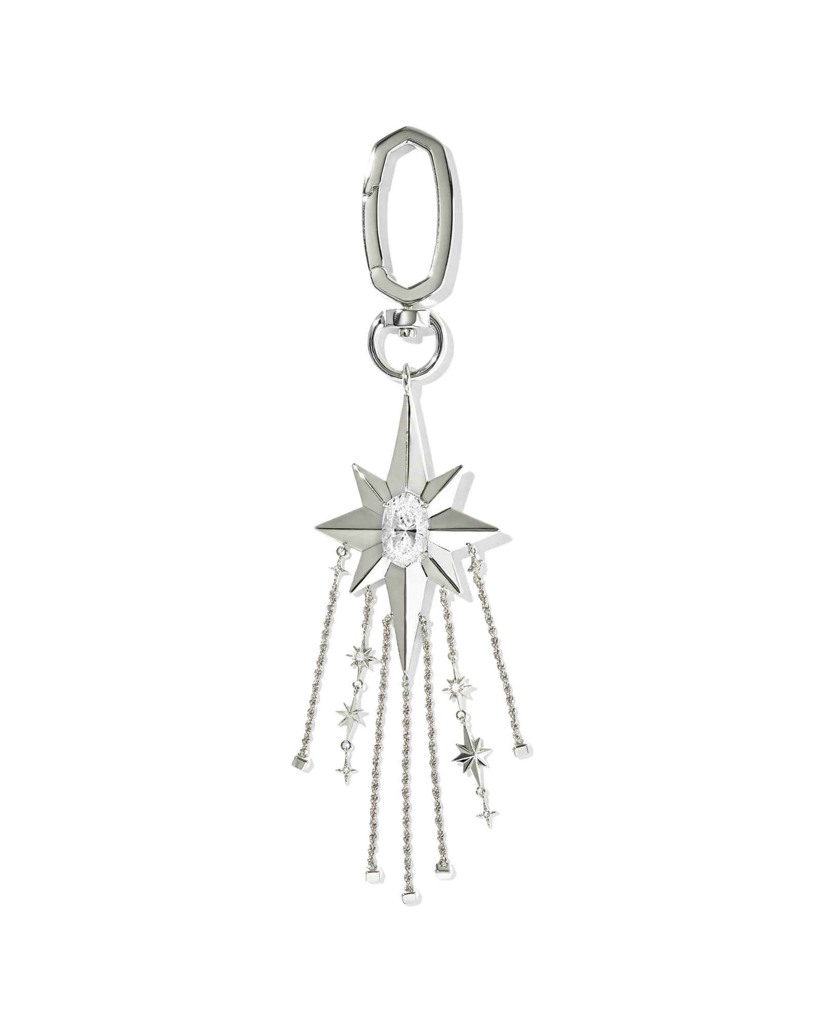 Fate Star Silver Bag Charm