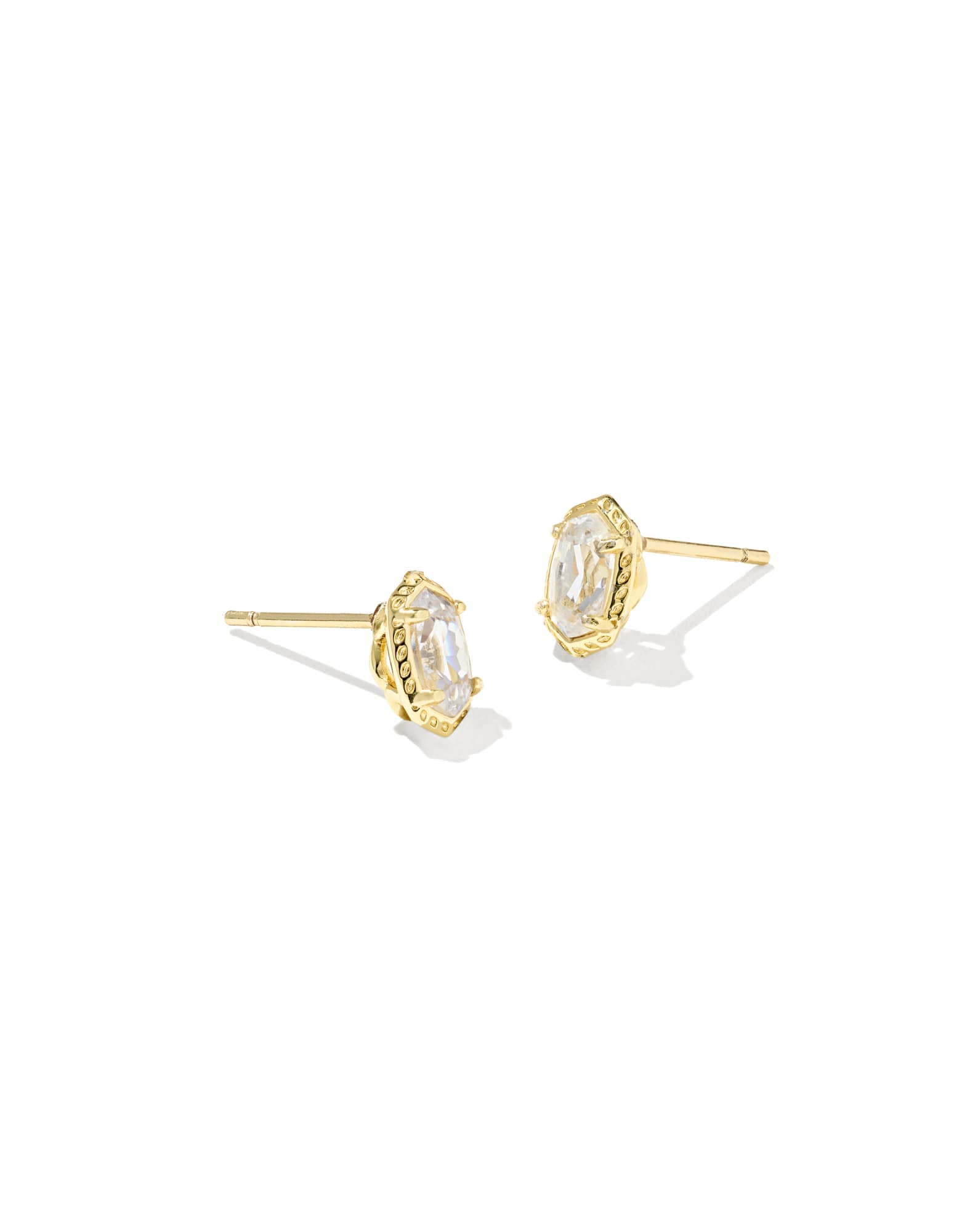 Mini Ellie Luxe Gold Stud Earrings