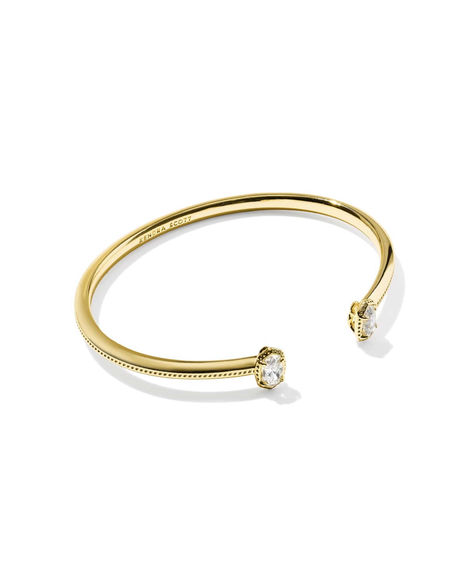 Mini Elton Luxe Gold Cuff Bracelet
