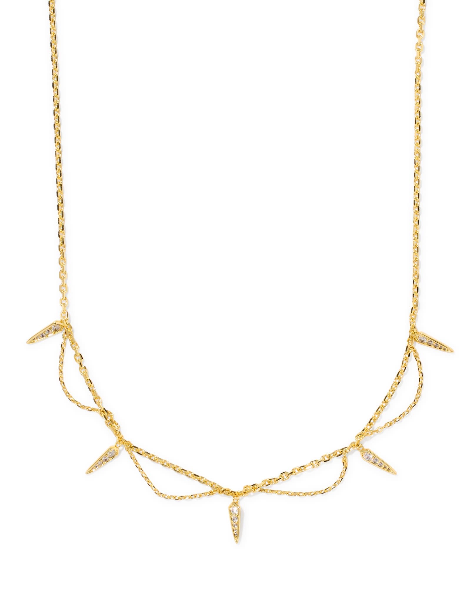 Fate Gold Strand Necklace