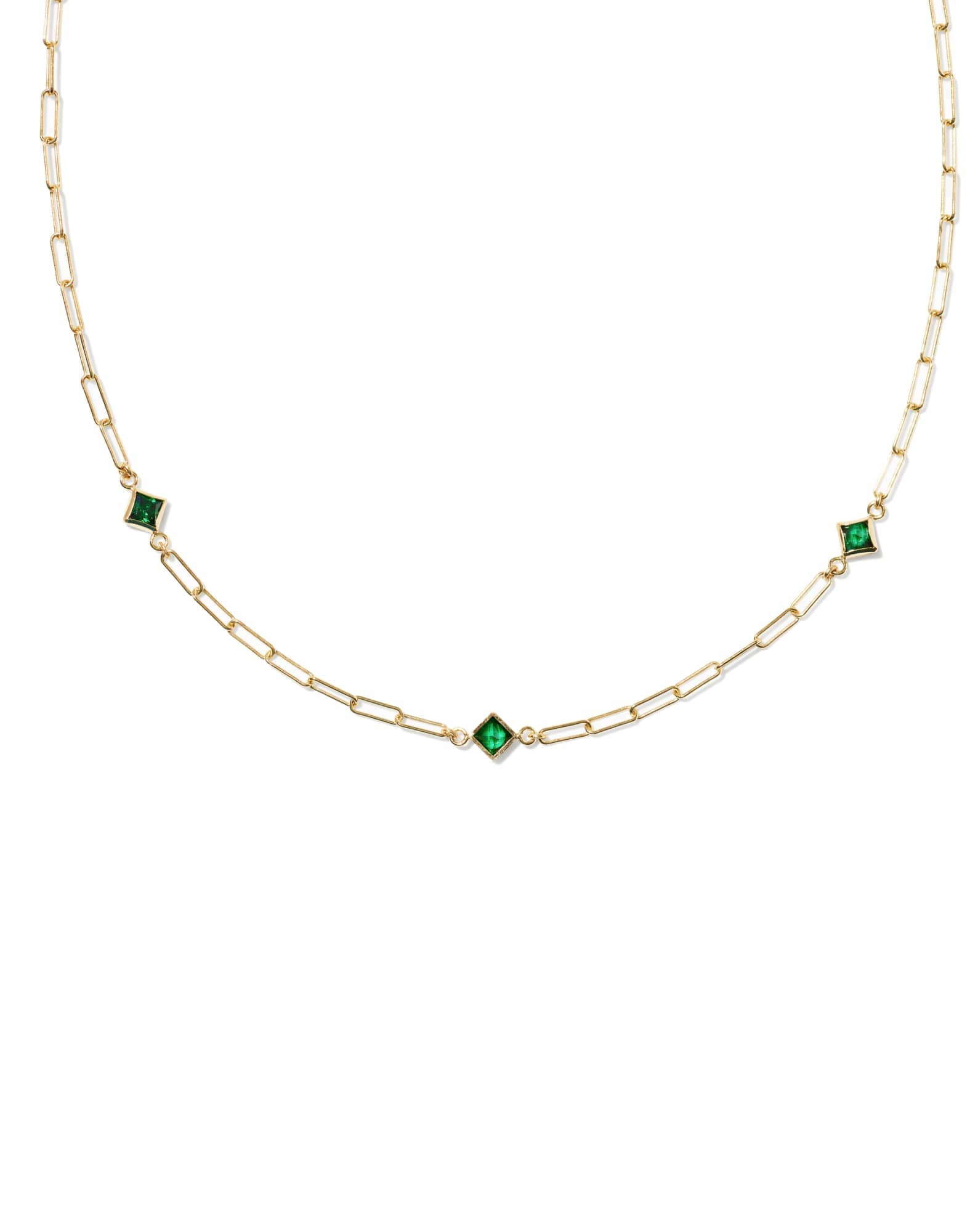 Mikah 14k Gold-Filled Paperclip Necklace