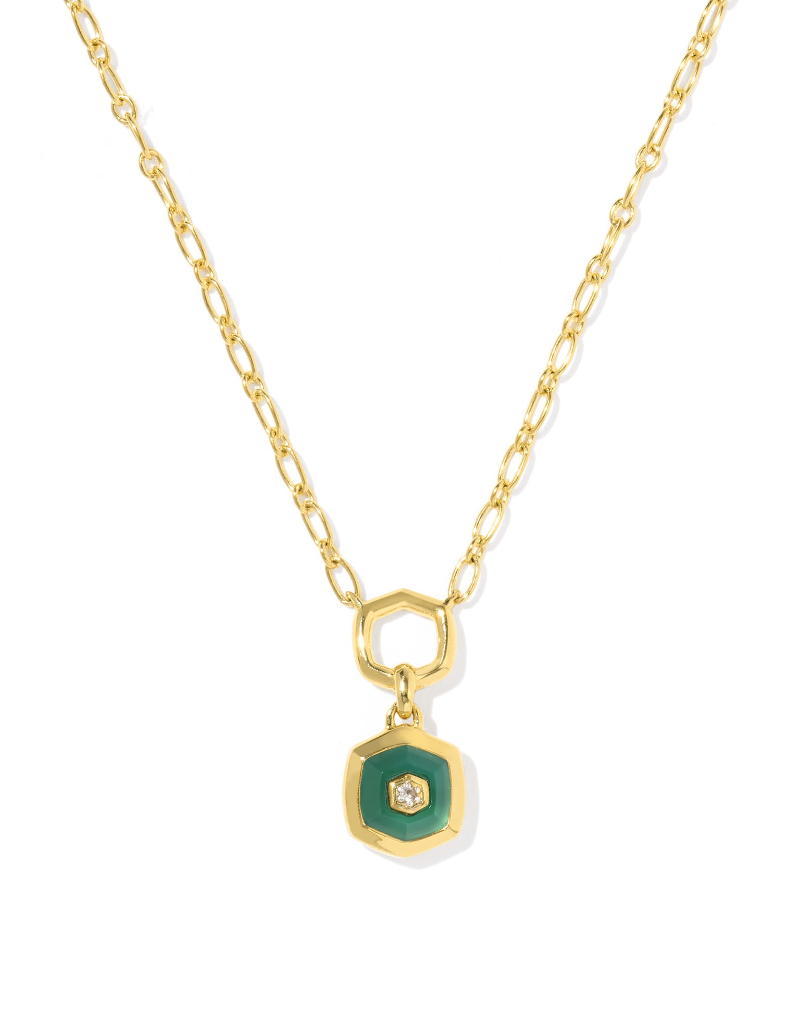 Davie Stone Link and Chain Necklace 