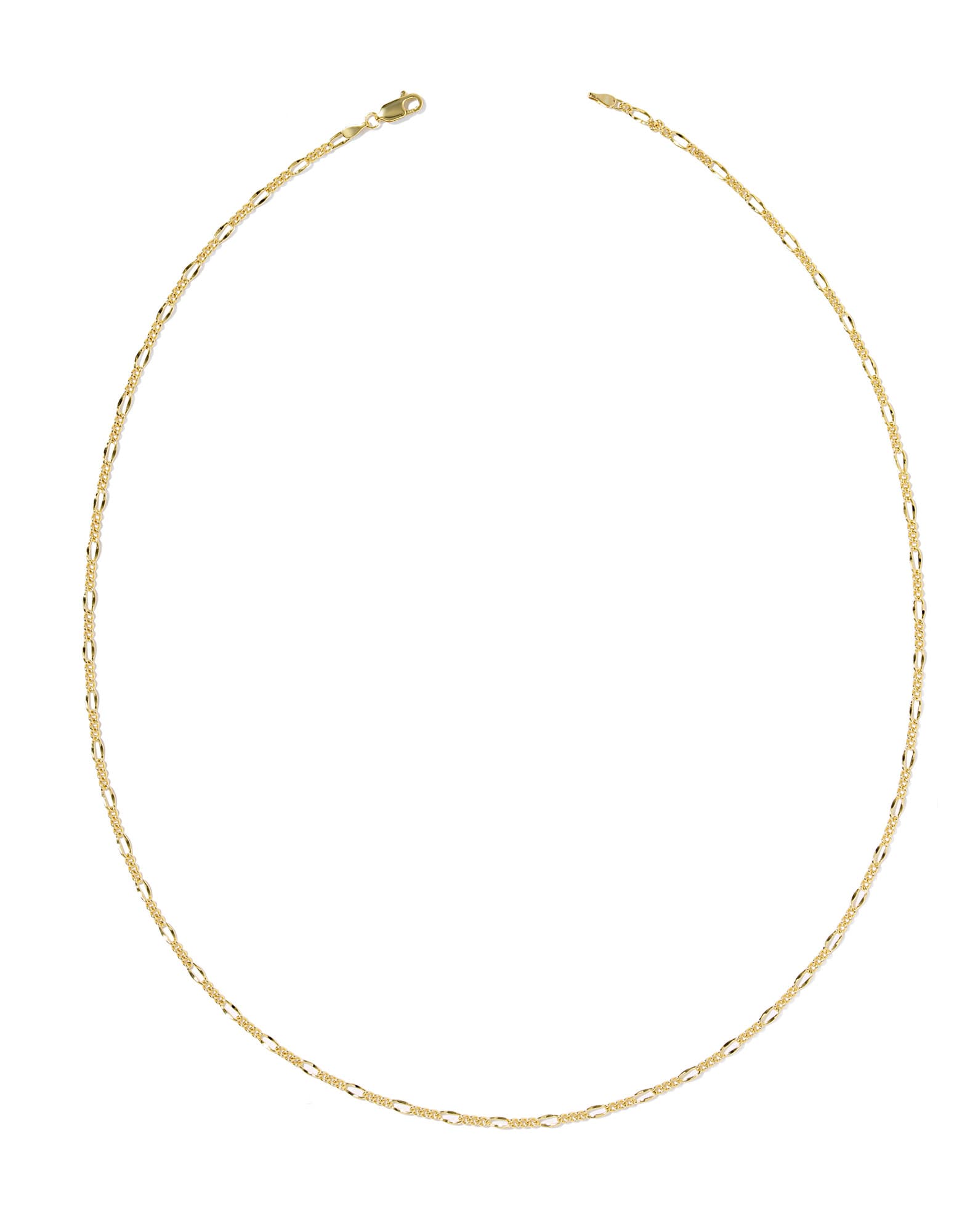 Thin Figaro Chain Necklace