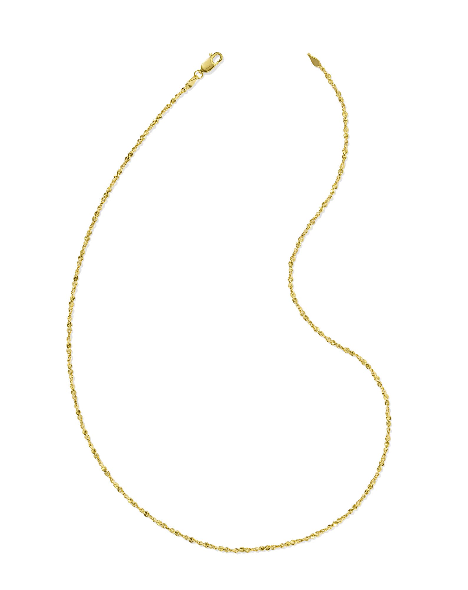 Opulent Nugget Chain Necklace in 18k Gold Vermeil