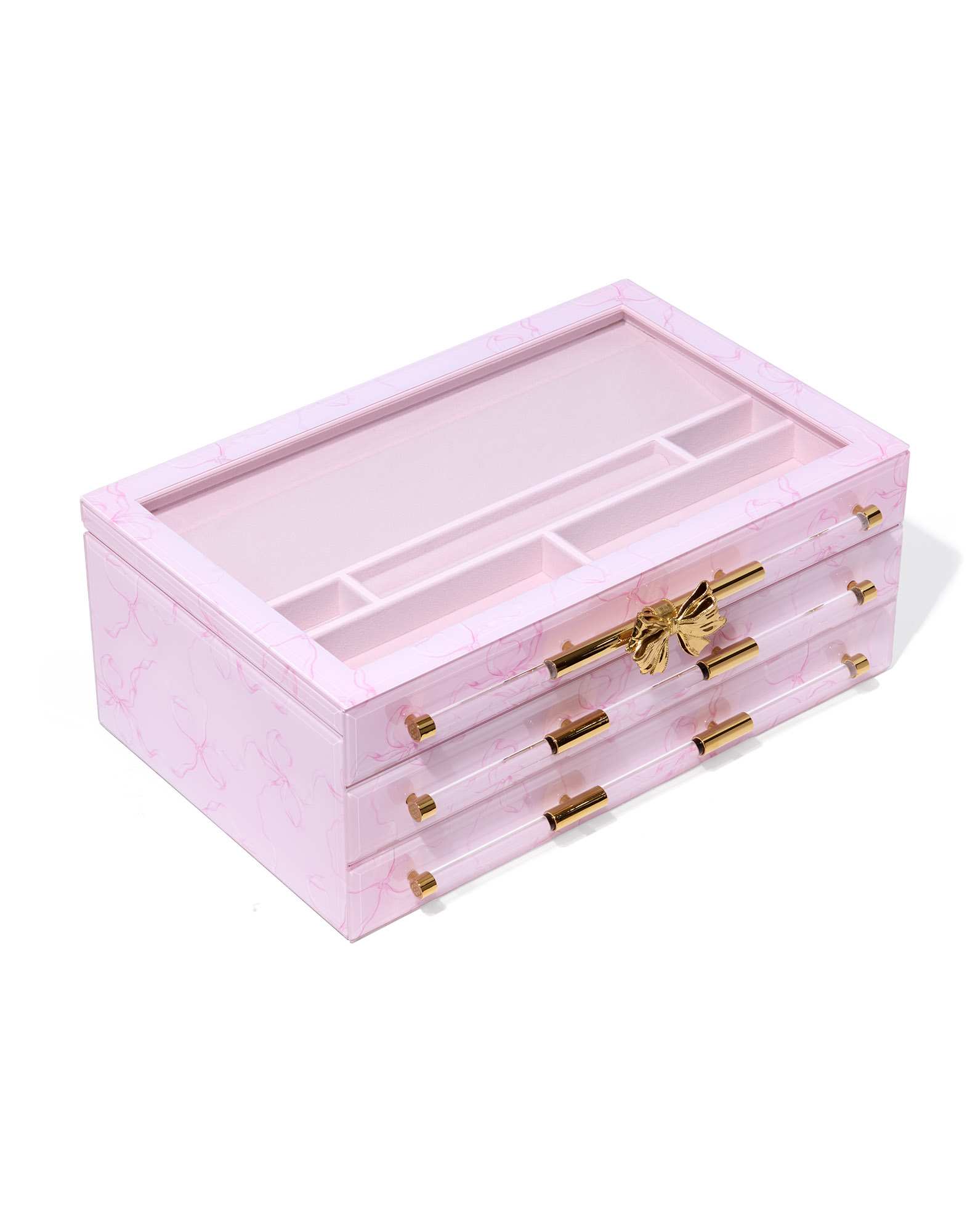 Kendra Scott x LoveShackFancy Large Glass Jewelry Box 