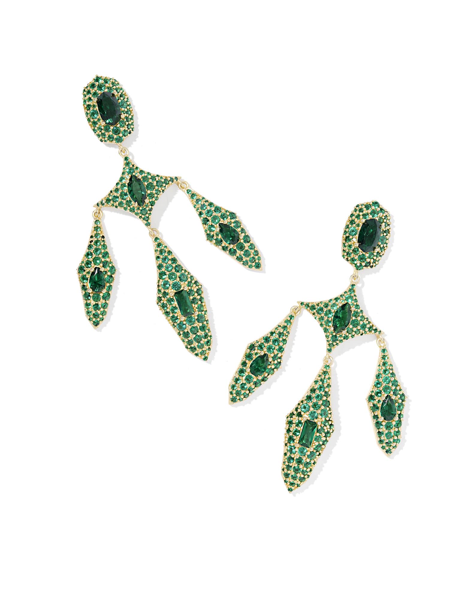 Bella Gold Statement Earrings