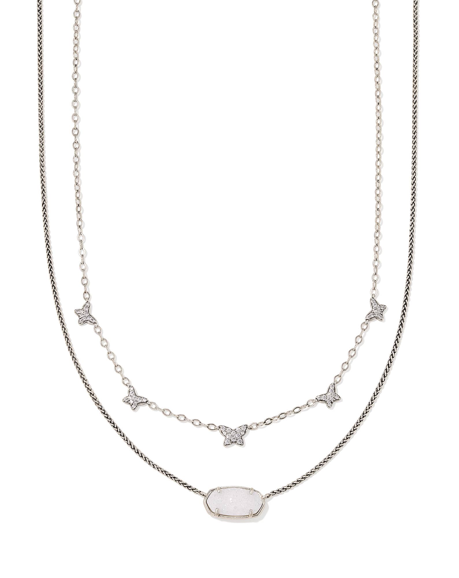Dolly Parton x Kendra Scott Elisa Convertible Butterfly Multi Strand Necklace