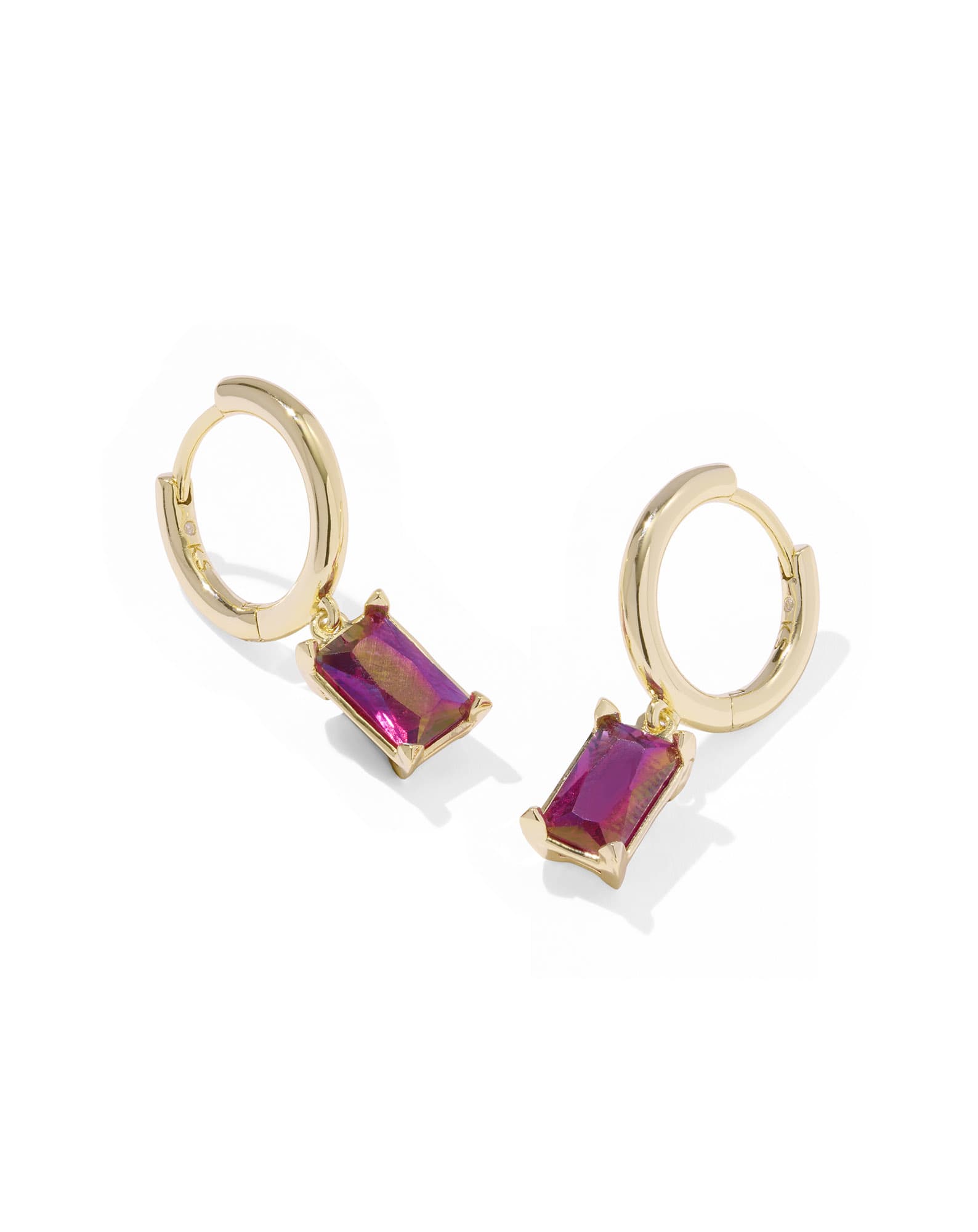 Ashley Gold Huggie Earrings