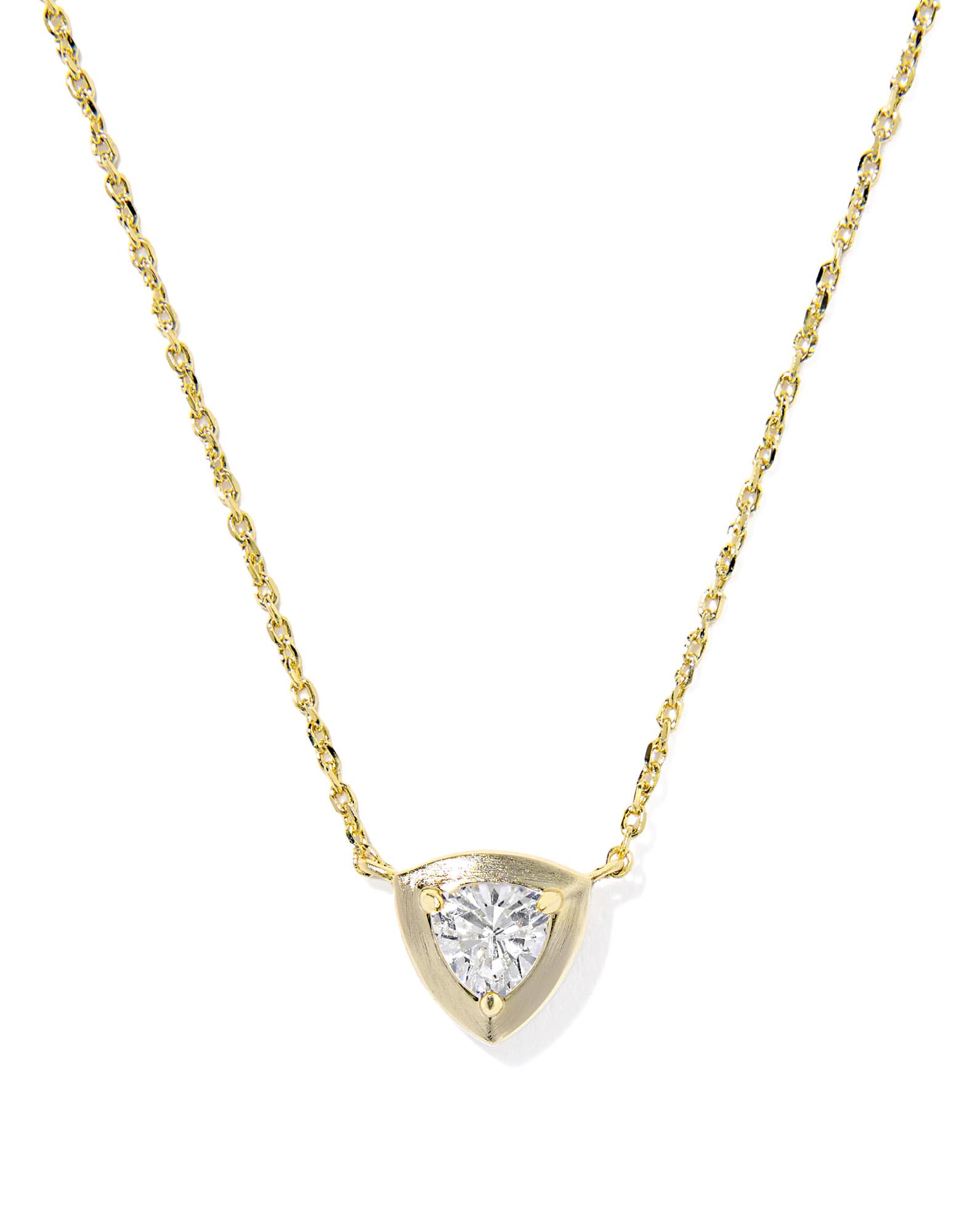 Arden Gold Short Pendant Necklace 