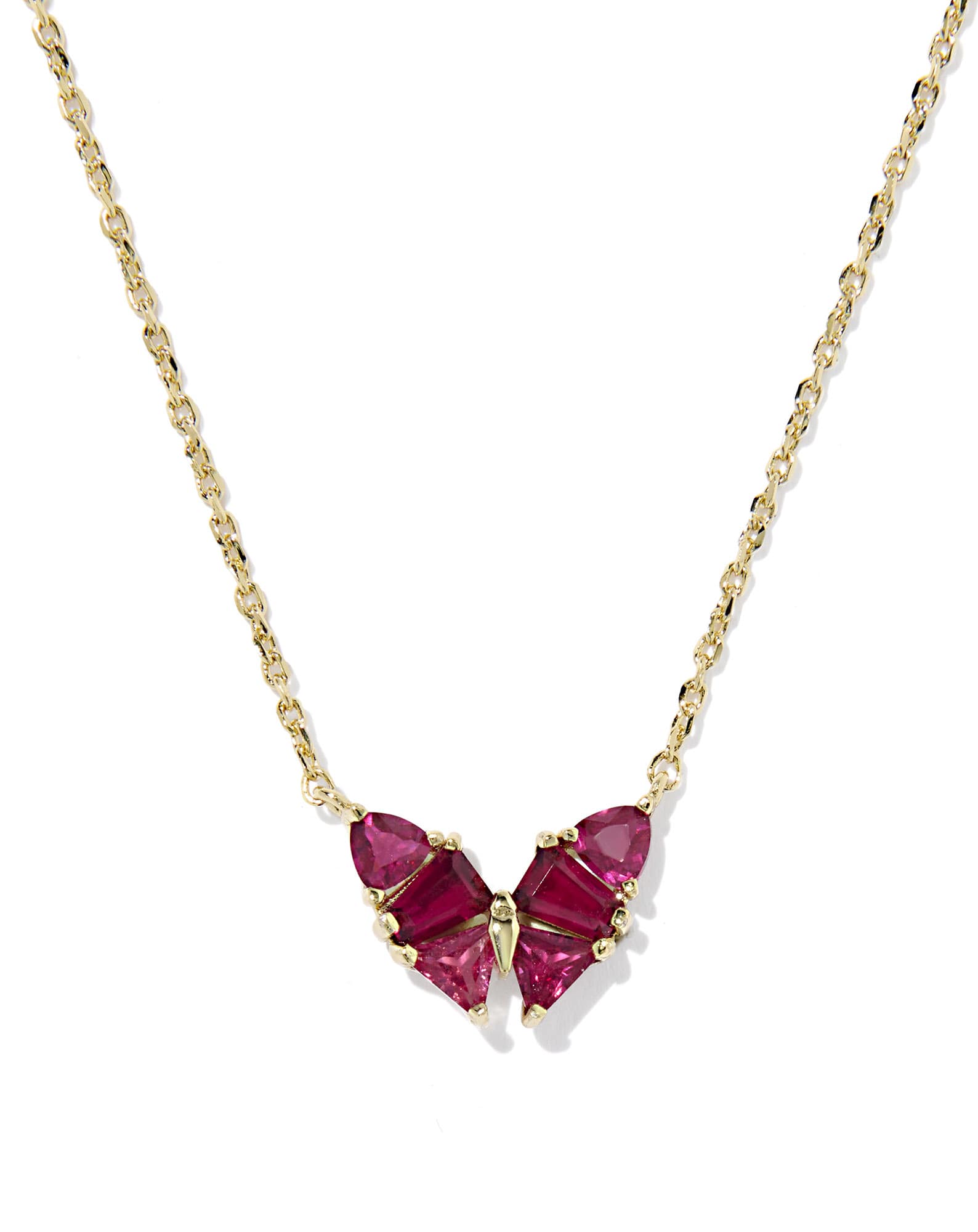 Blair Butterfly Gold Small Short Pendant Necklace  