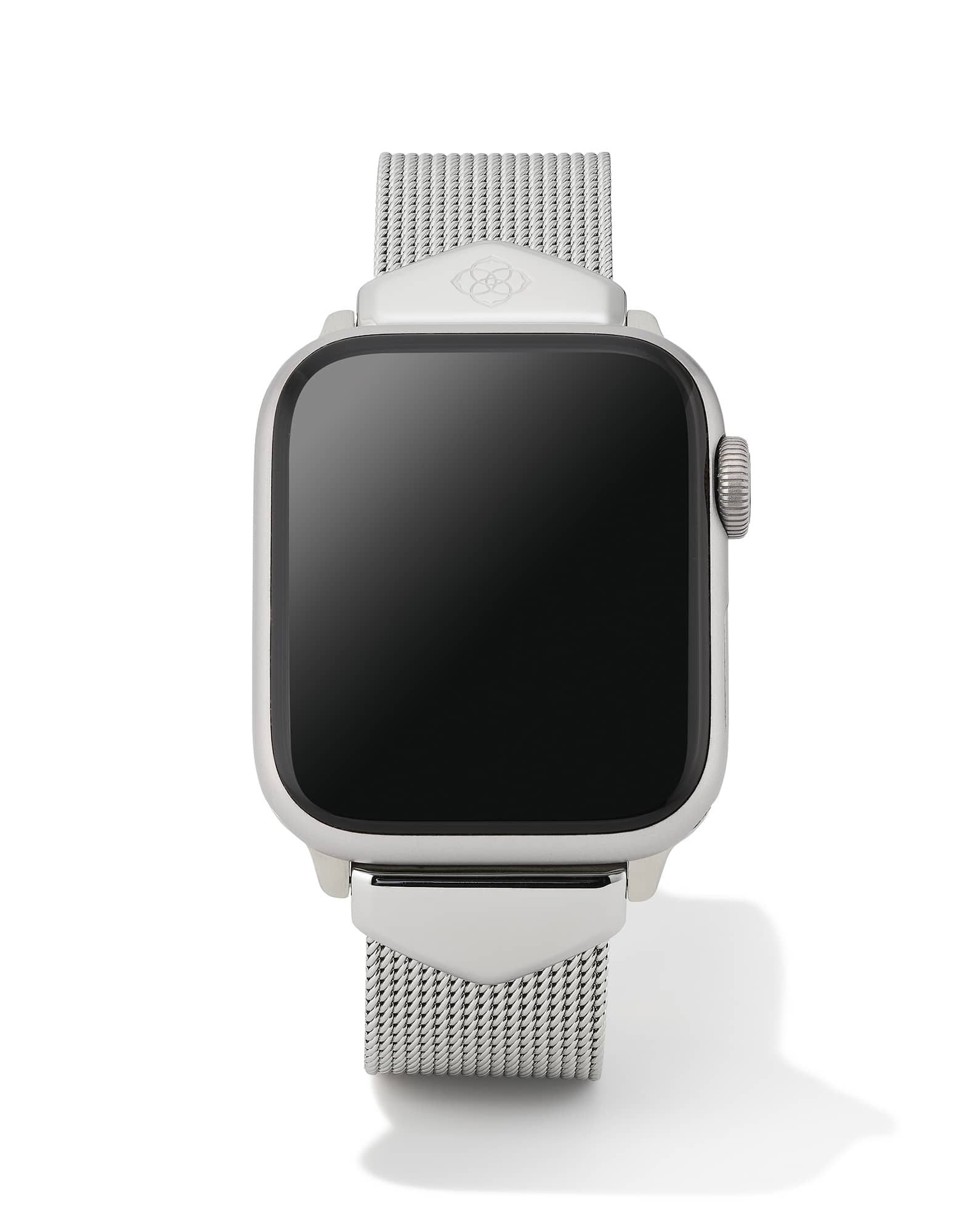 Mia Mesh Watch Band in Silver Stainless Steel