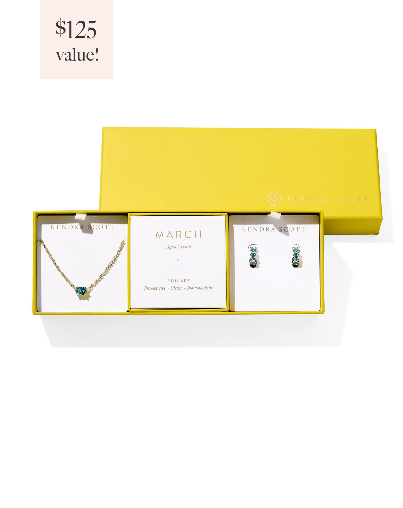 Cailin Gold Birthstone Gift Set of 2