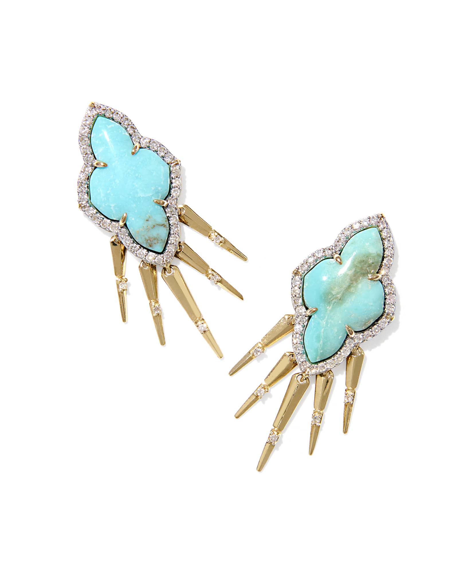 Abbie Fringe Drop Earrings 