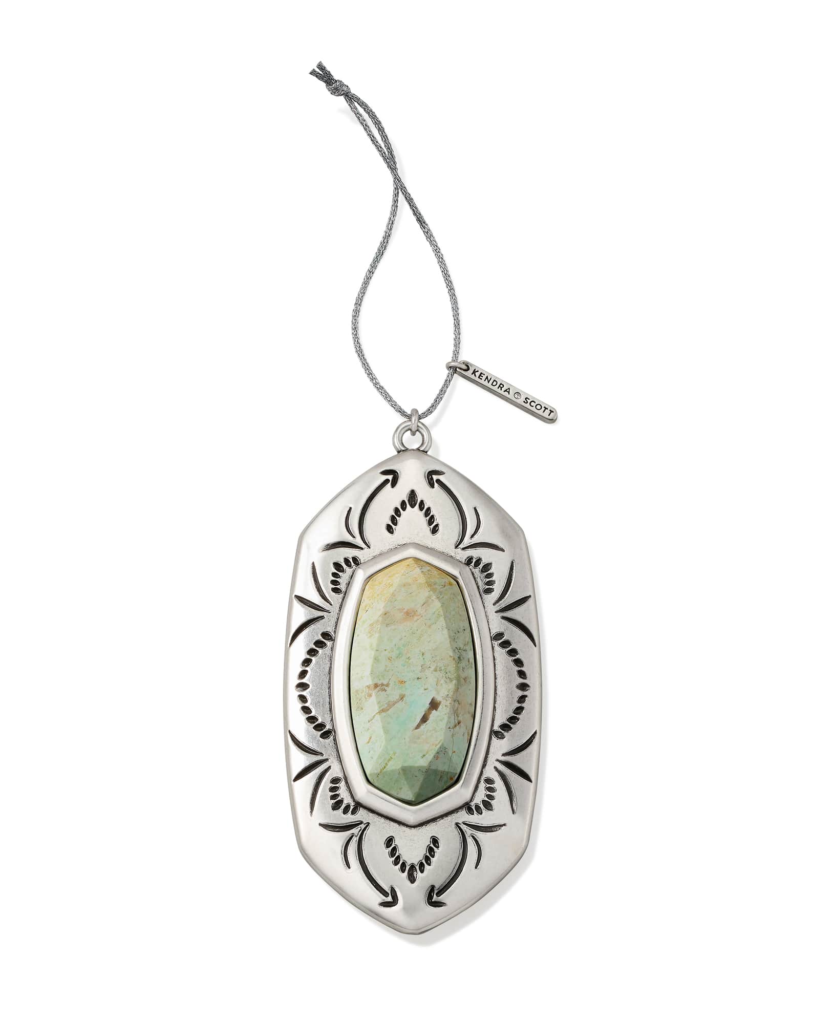 Keziah Ornament in Vintage Silver