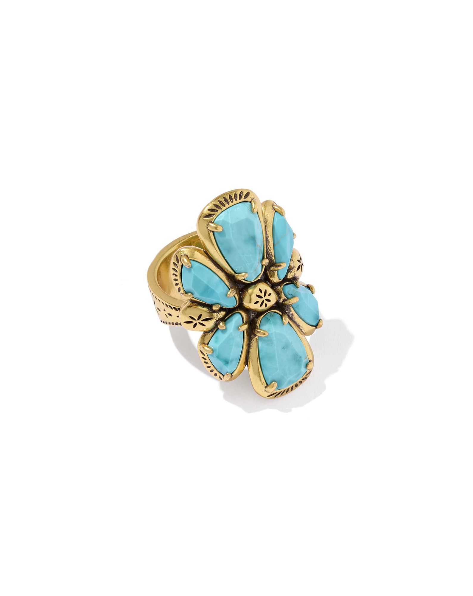 Jamie Vintage Gold Cocktail Ring