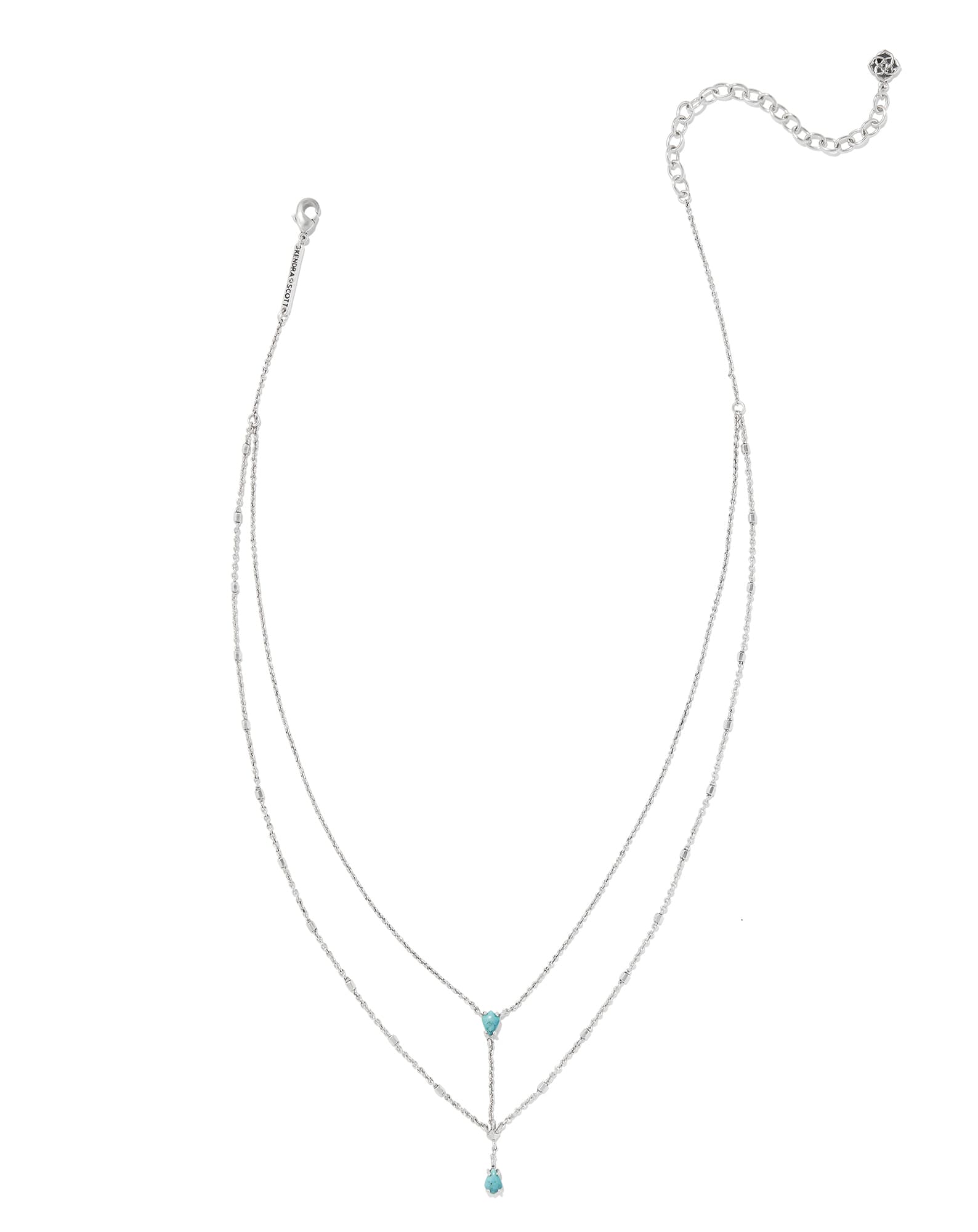 Wrangler® x Yellow Rose by Kendra Scott Laurel Vintage Silver Multi Strand Necklace