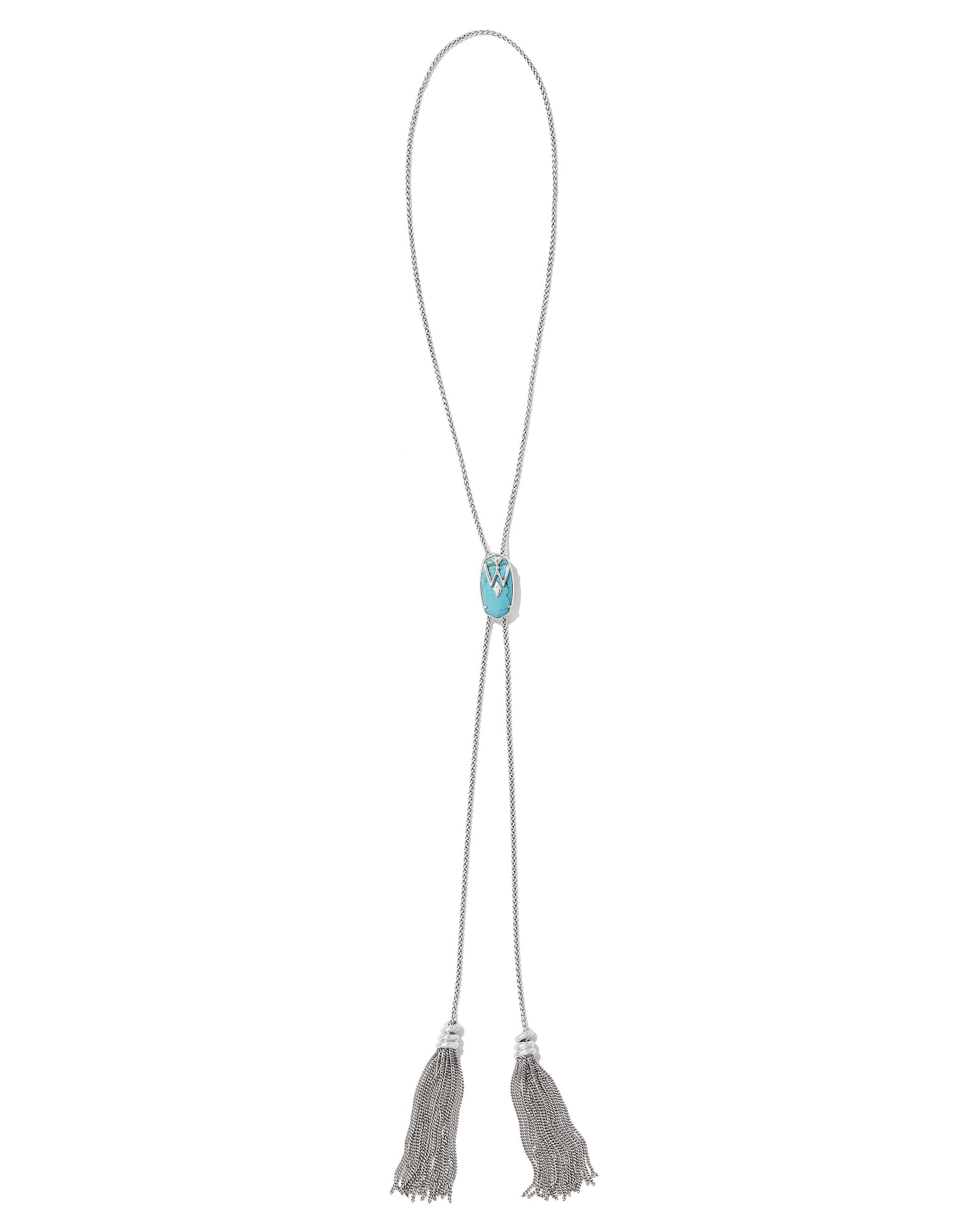 Wrangler® x Yellow Rose by Kendra Scott Vintage Silver Bolo Necklace