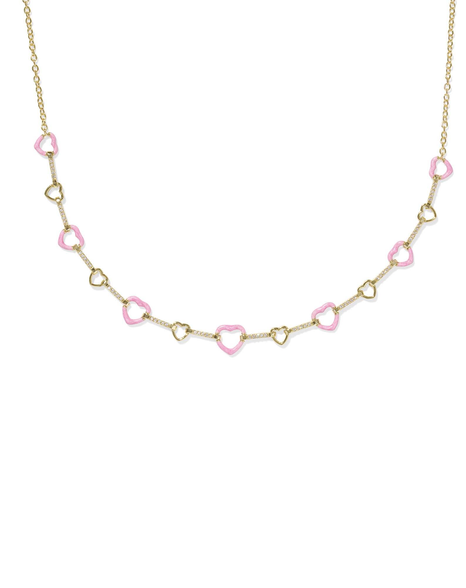 Haisley Heart Strand Necklace