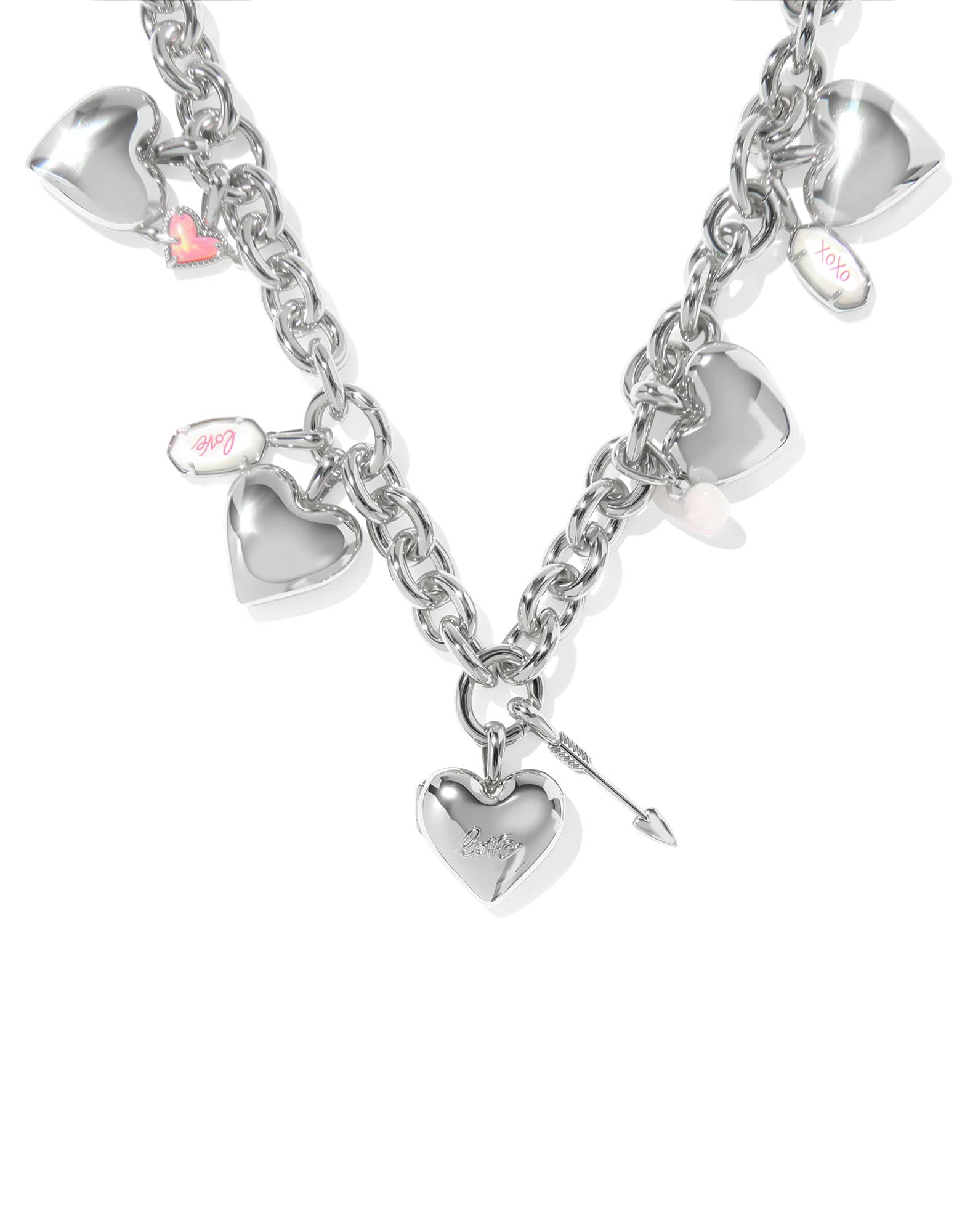 Jayna Silver Statement Necklace 