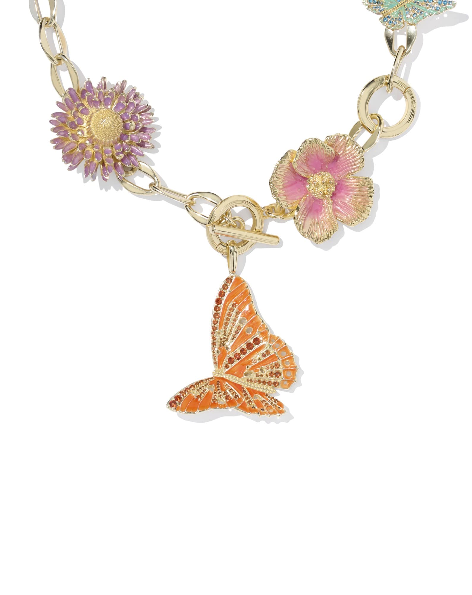 Cailey Gold Statement Necklace 