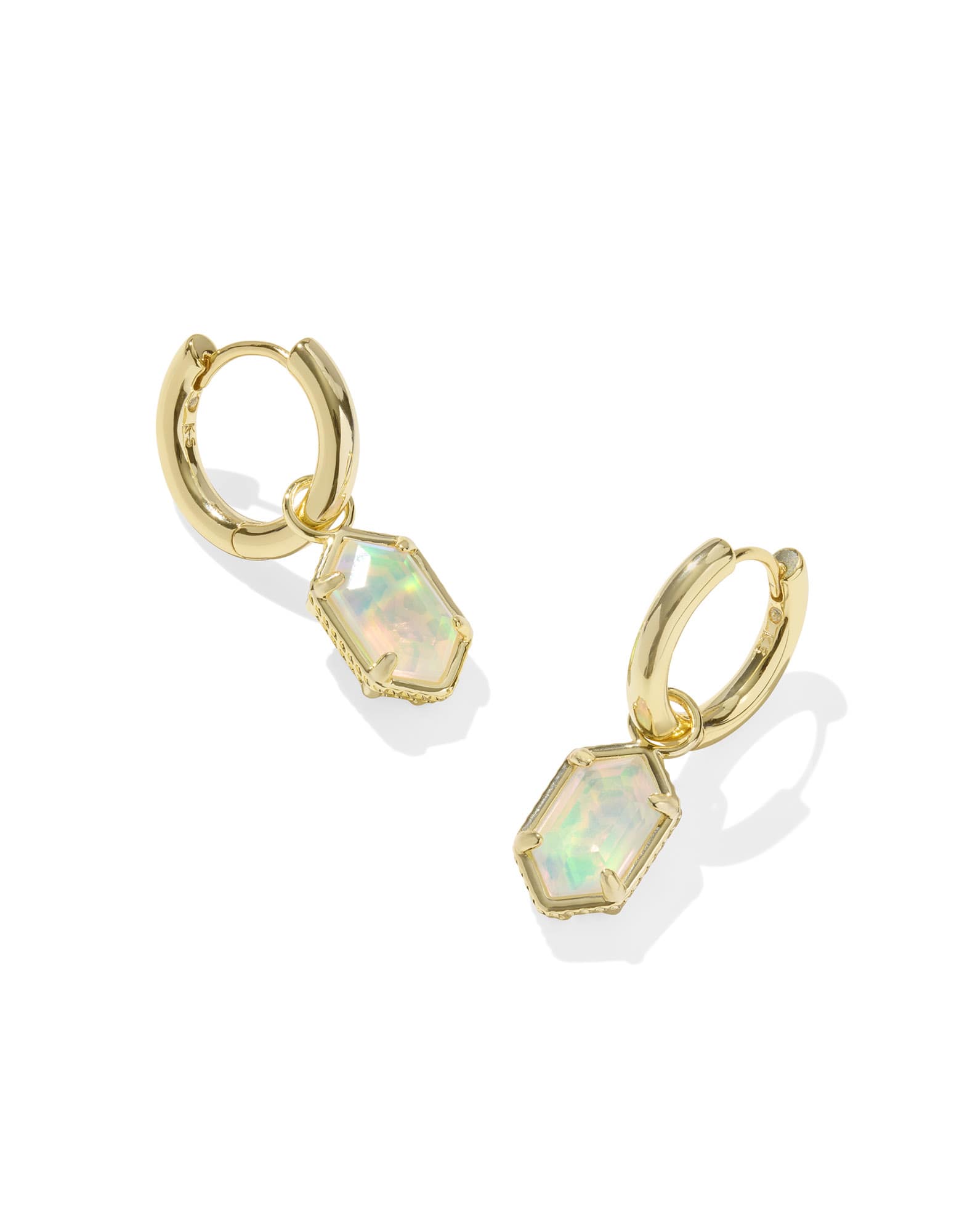 Hallie Gold Huggie Earrings