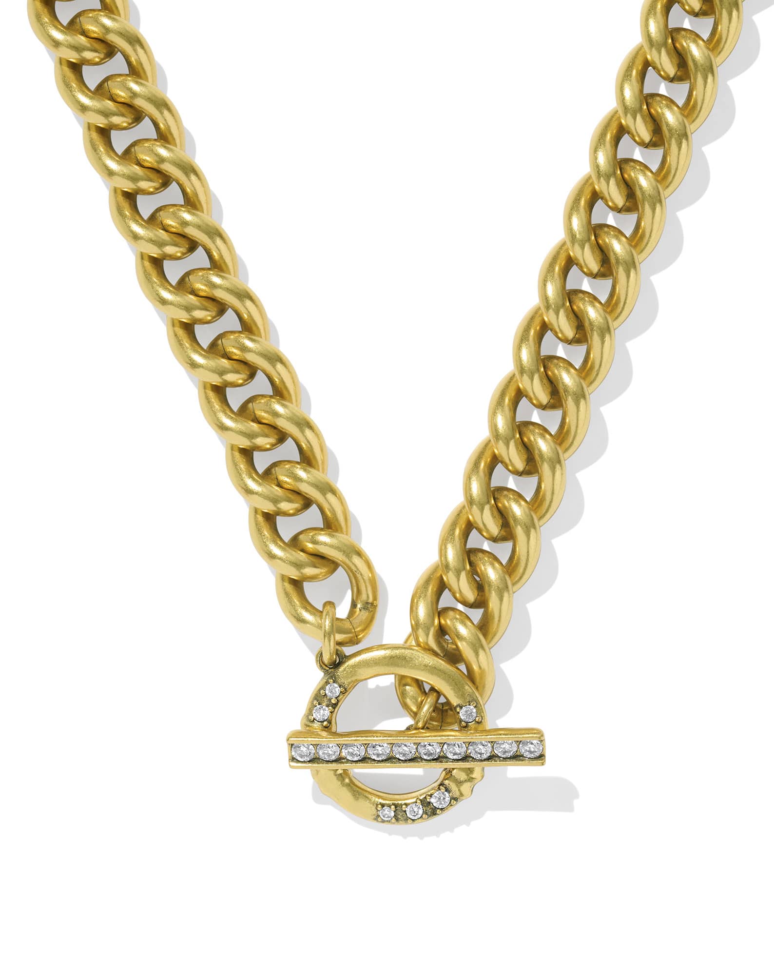 Whitley Chain Necklace in Vintage Gold