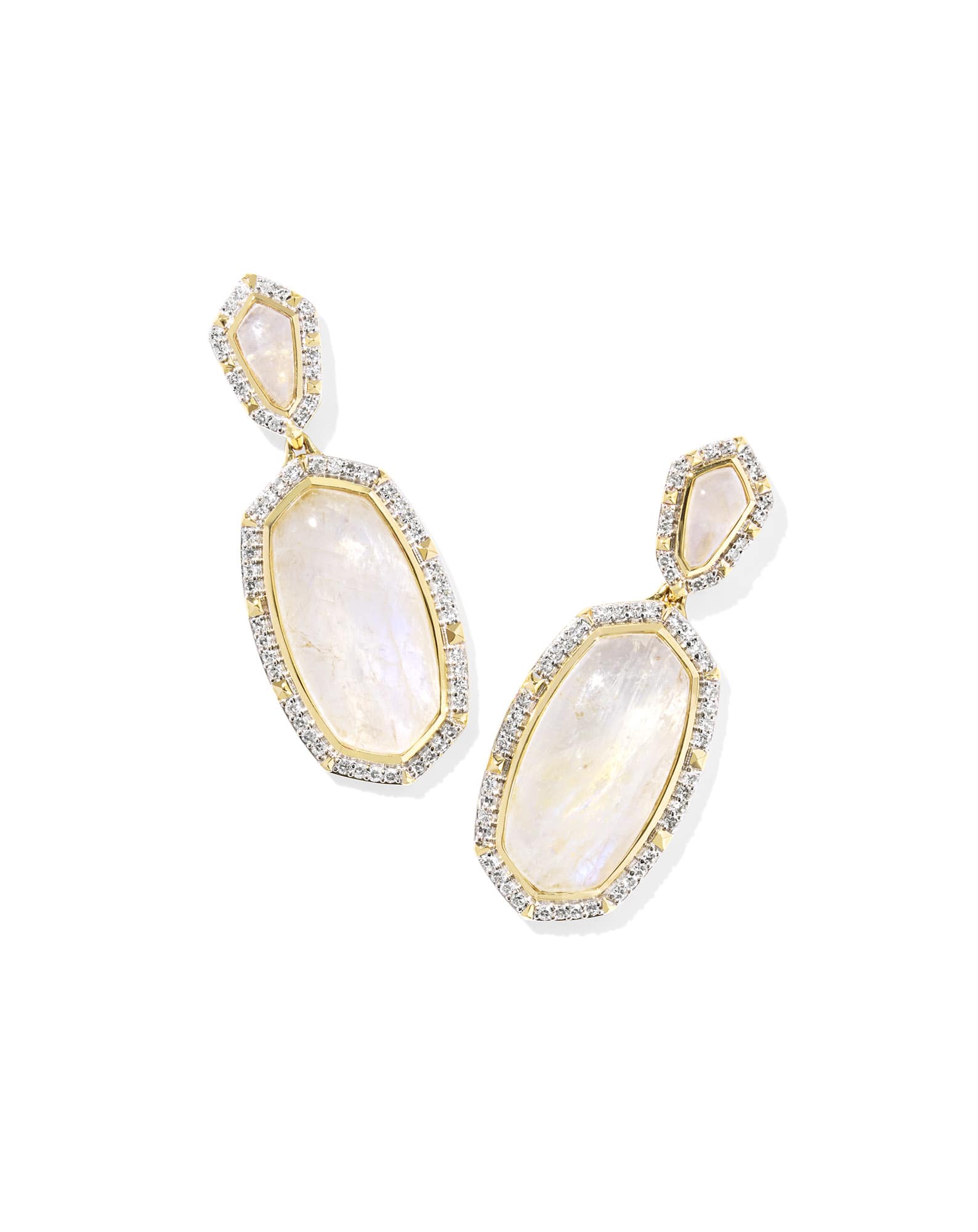 Dani 14k Yellow Gold Statement Earrings