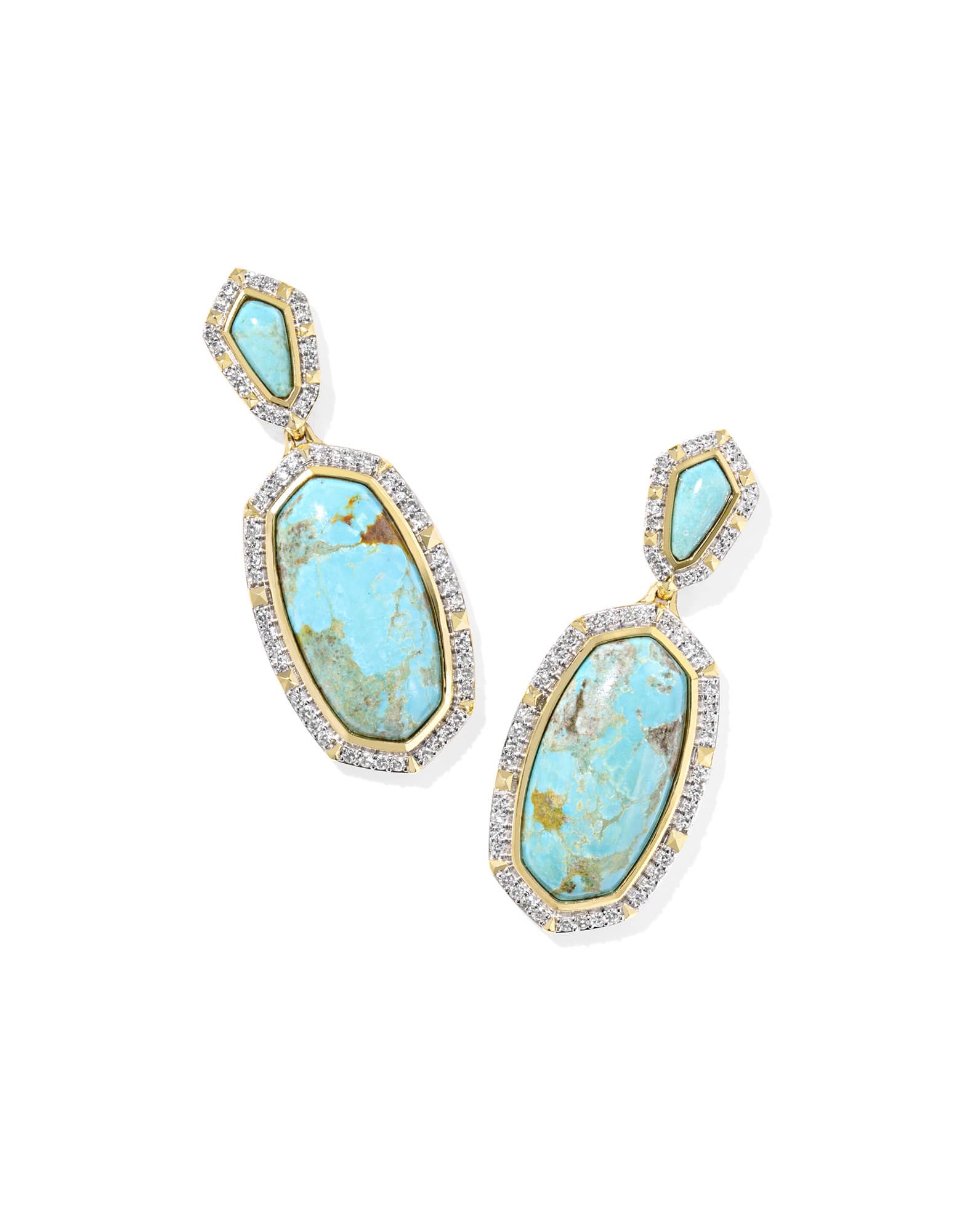 Dani 14k Yellow Gold Statement Earrings