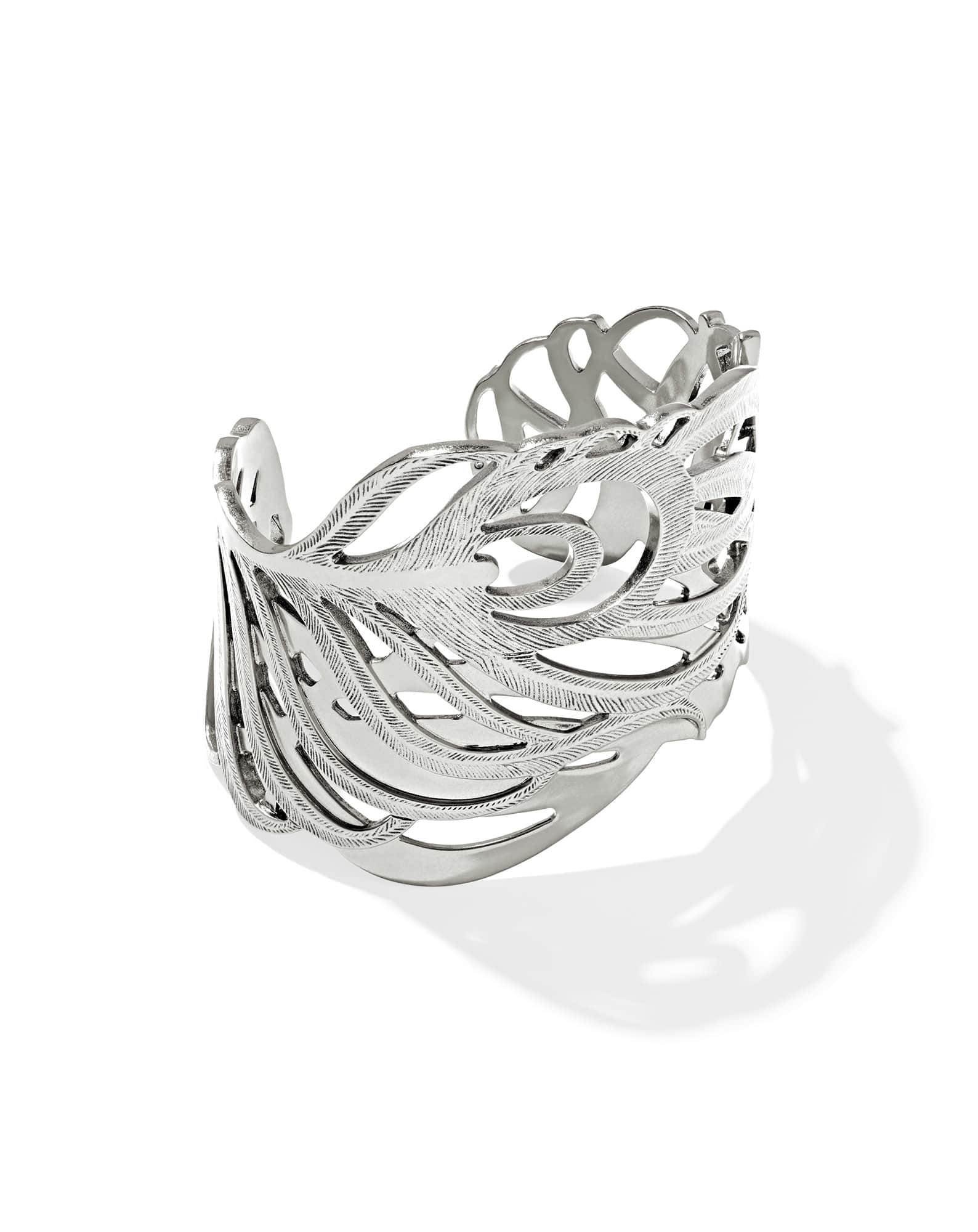 Karina Vintage Silver Cuff Bracelet