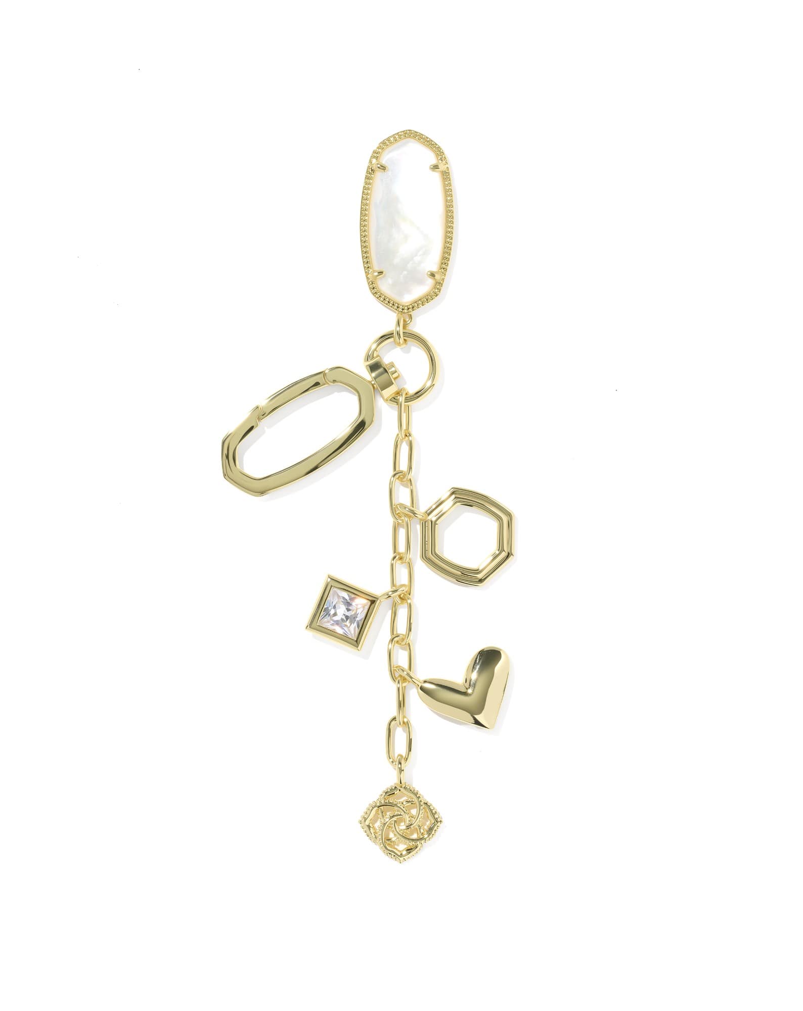 Elle Gold Bag Charm 