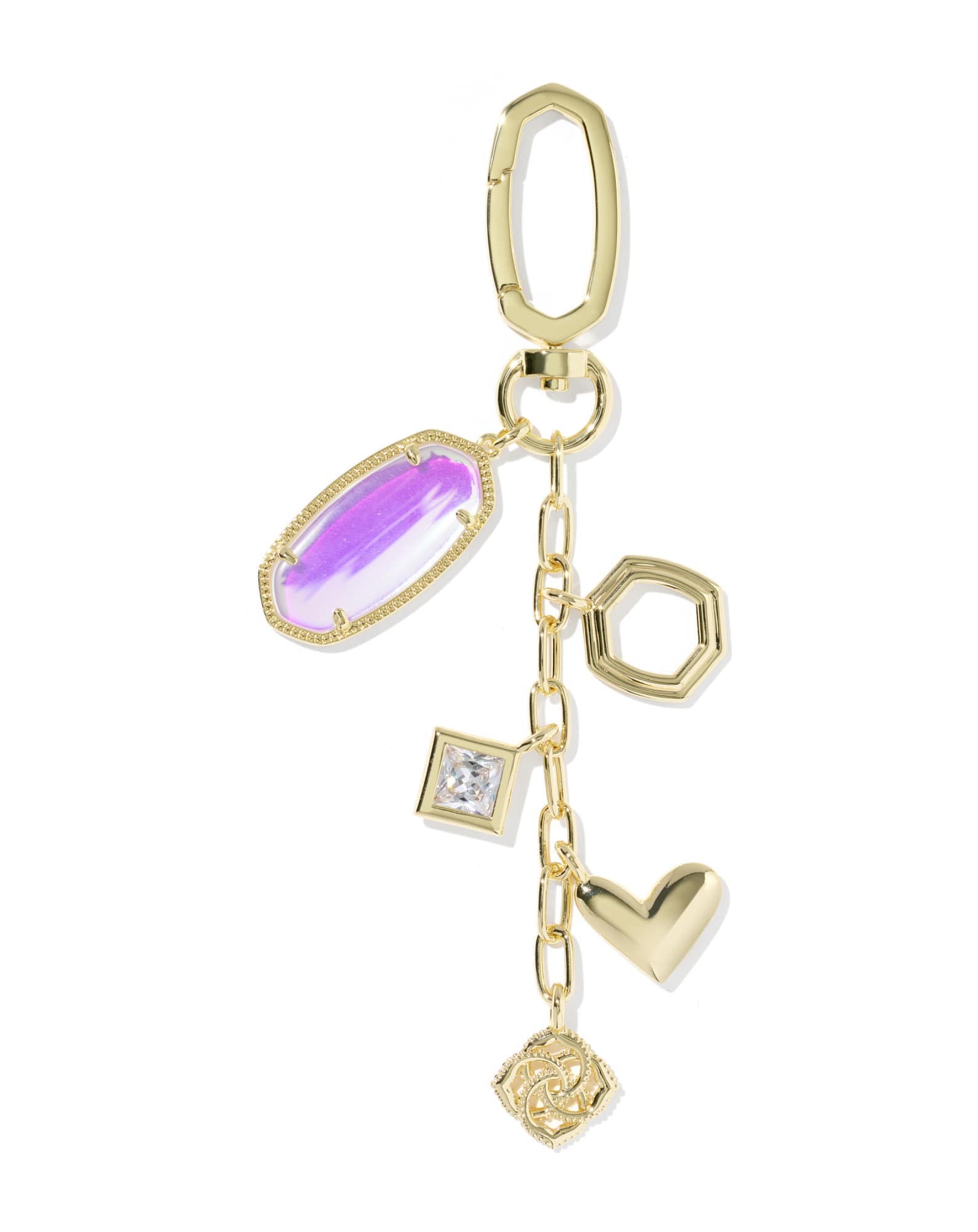 Elle Gold Bag Charm 