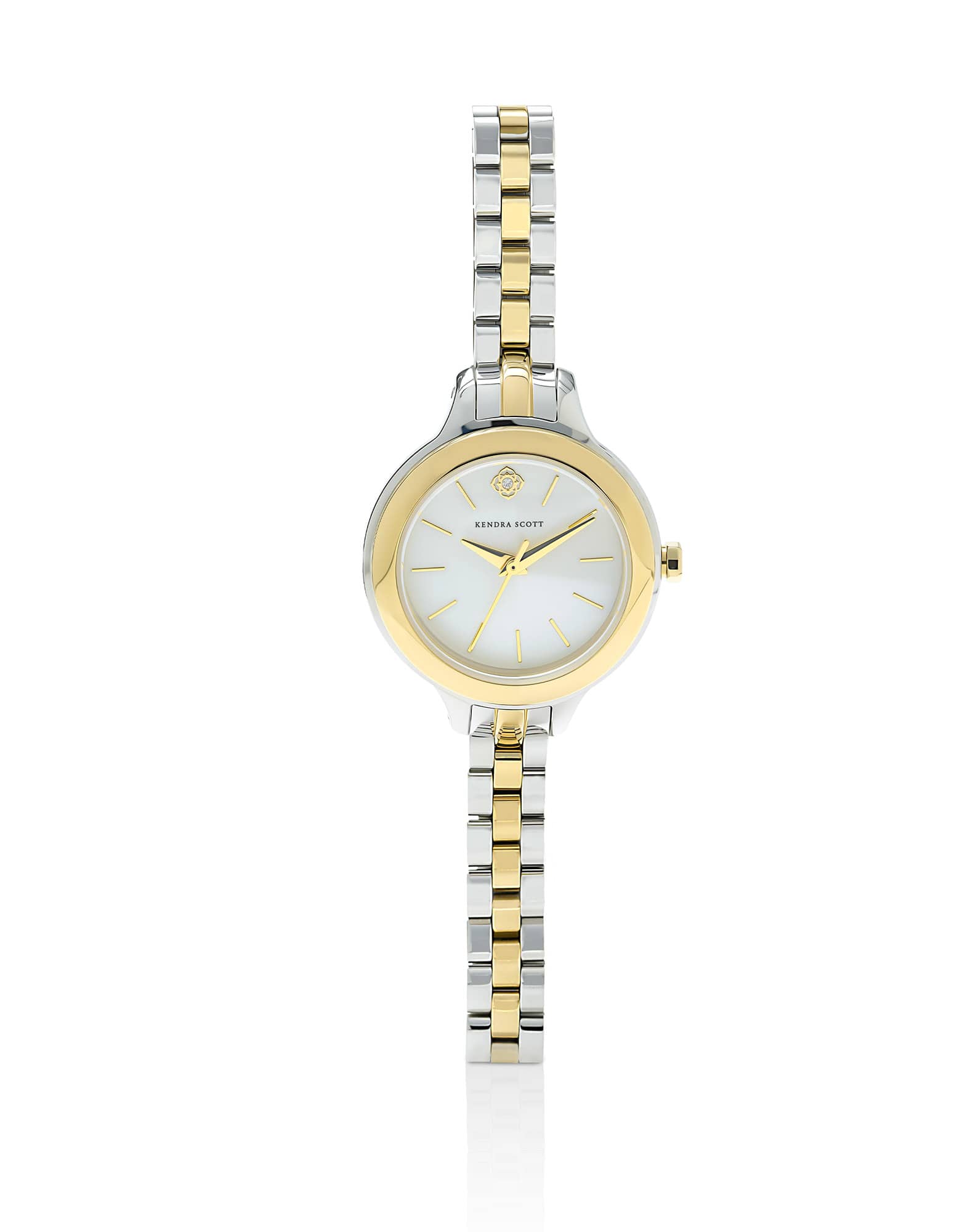 Alex Two Tone Stainless Steel 28mm Narrow Watch