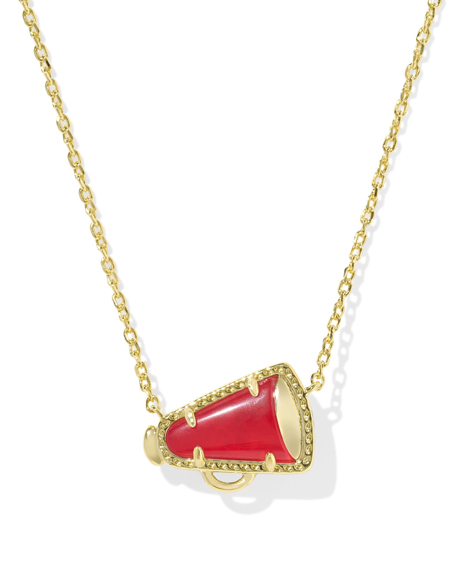 Cheer Gold Short Pendant Necklace