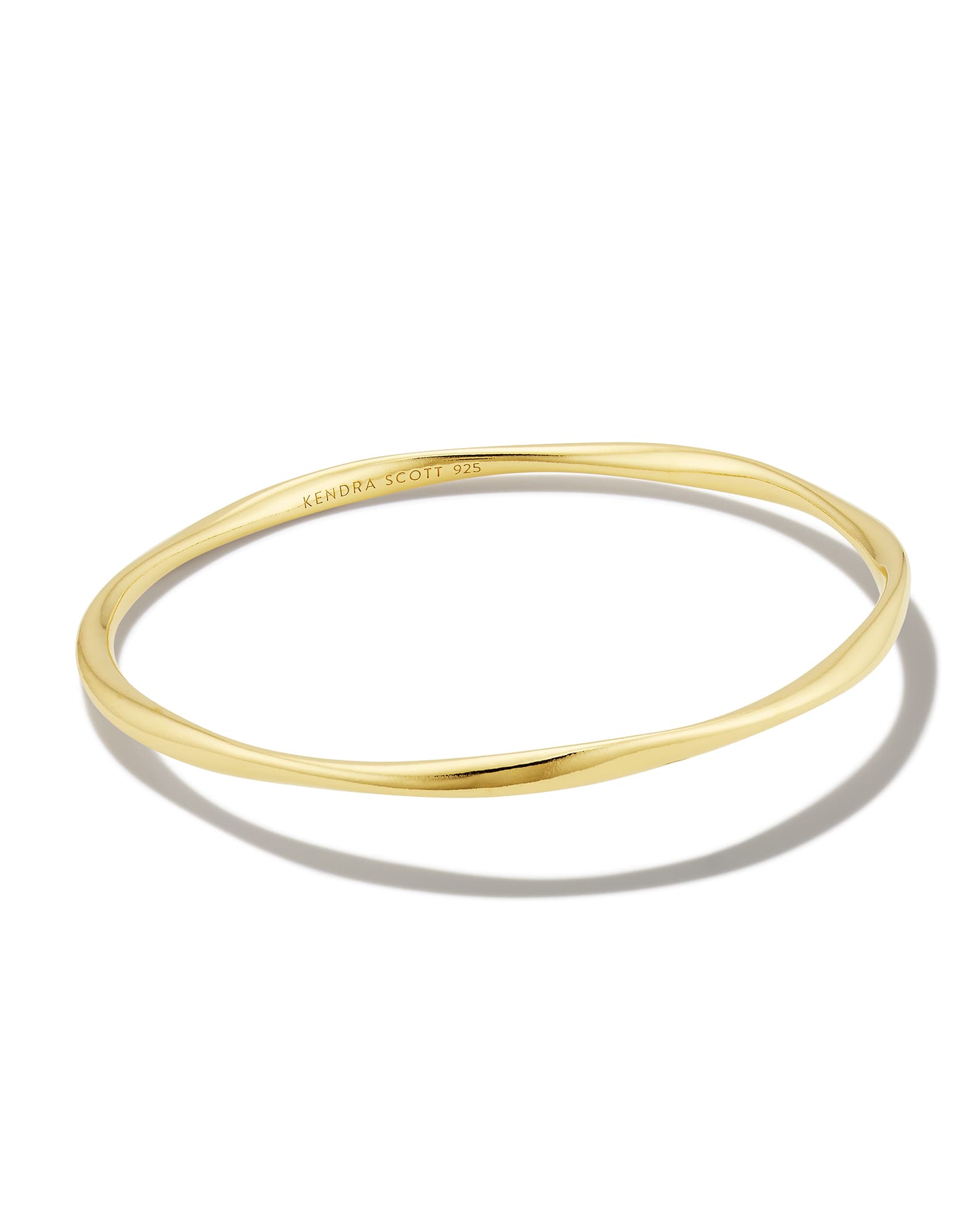 Aspen Bangle Bracelet in 18k Gold Vermeil