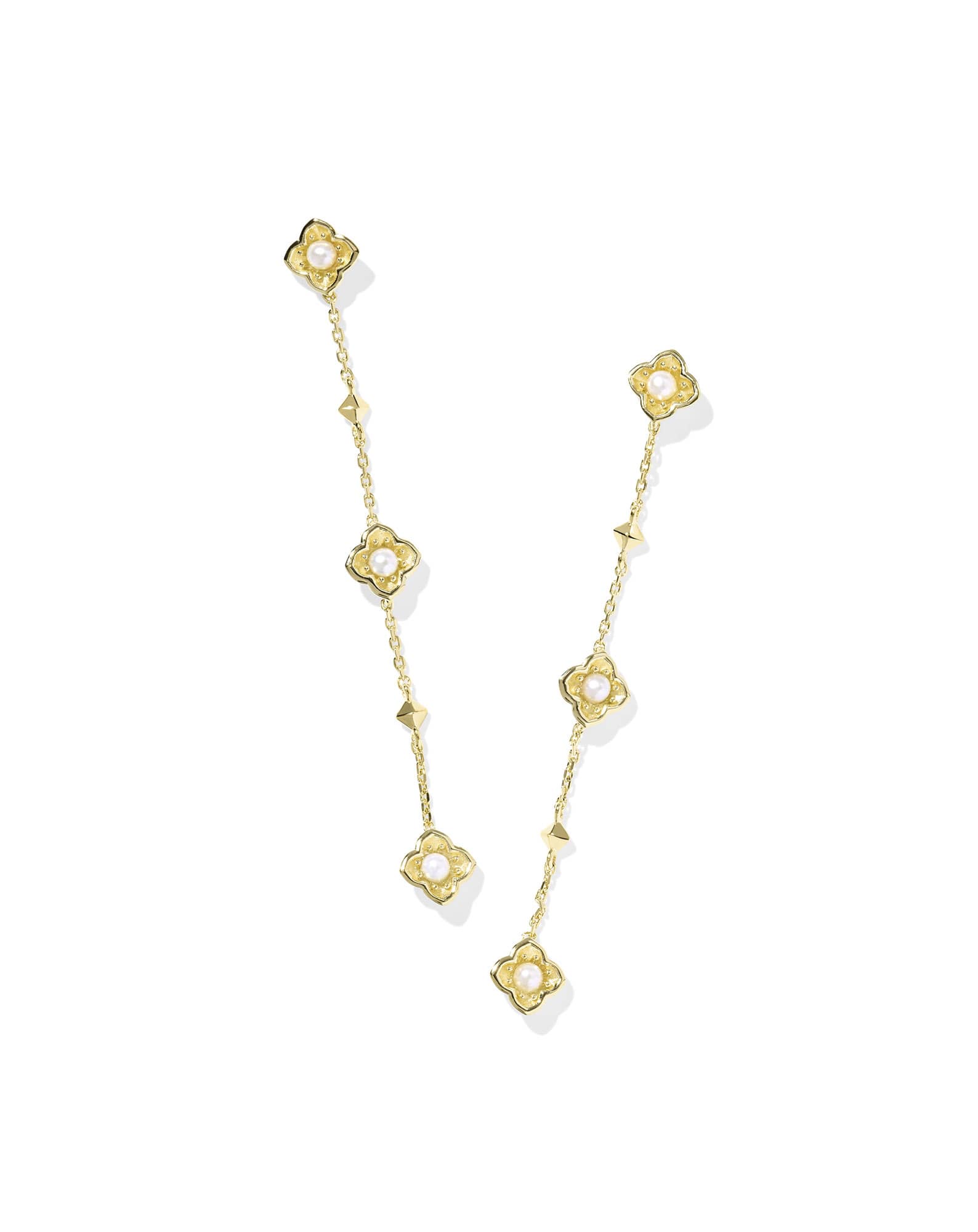 Dira 18k Gold Vermeil Pearl Drop Earrings