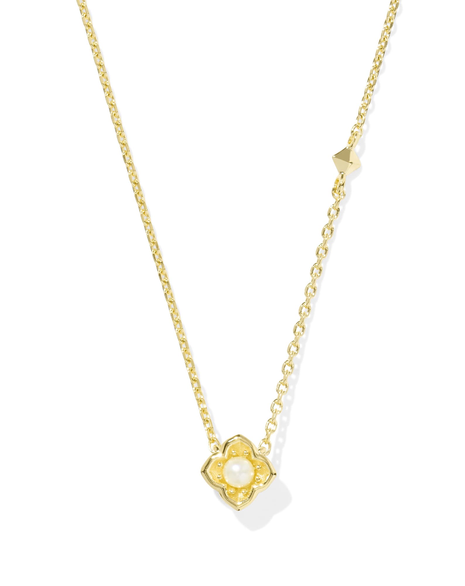 Dira 18k Gold Vermeil Pearl Pendant Necklace