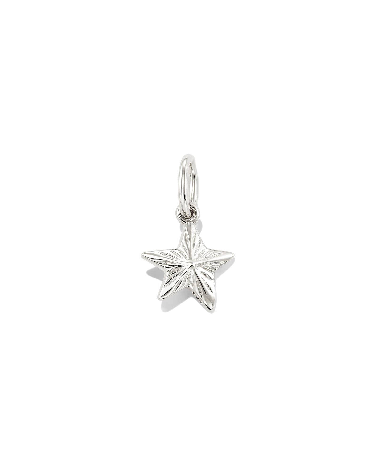 Star Charm in Sterling Silver