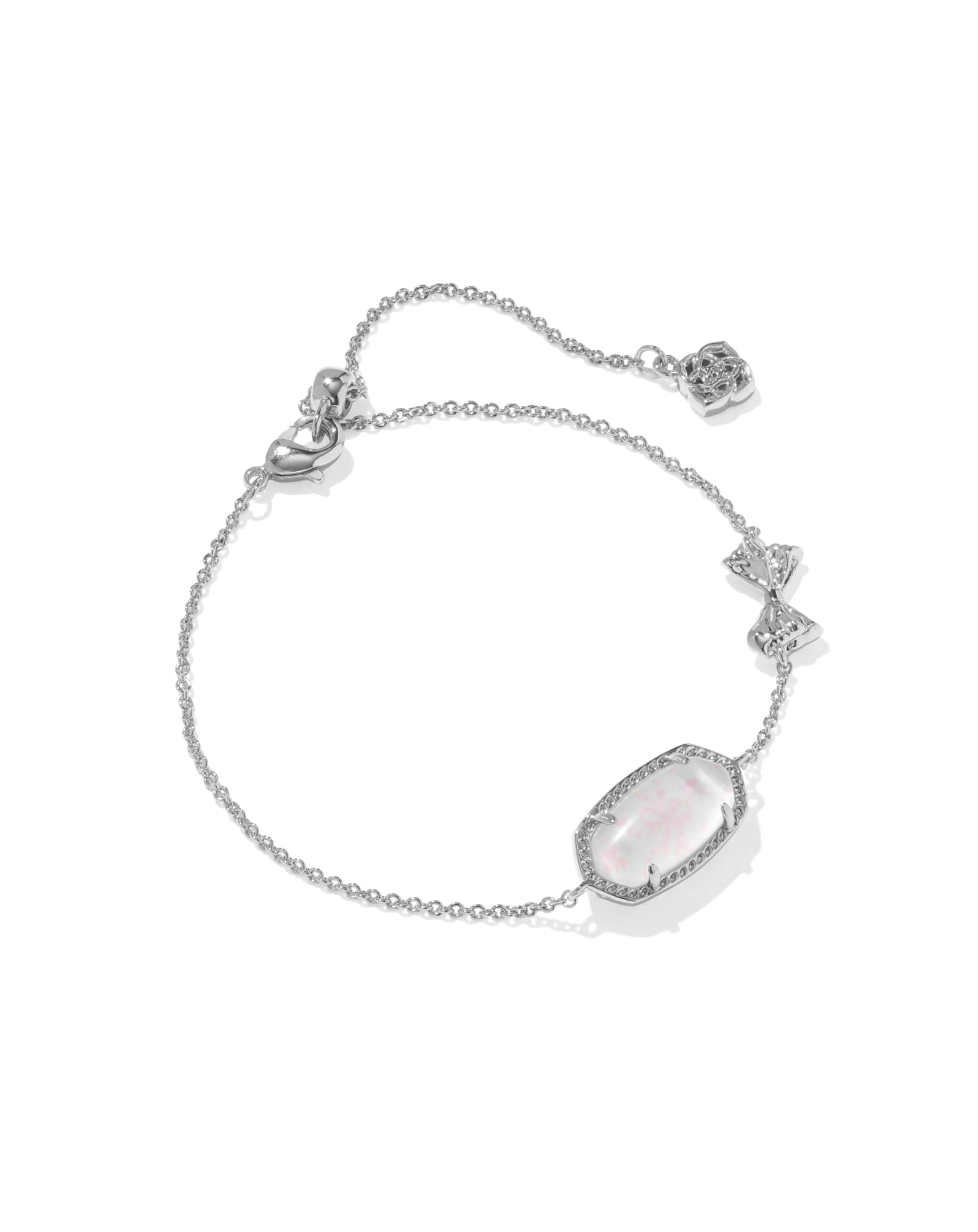 Kendra Scott x LoveShackFancy Bow Elaina Delicate Chain Bracelet