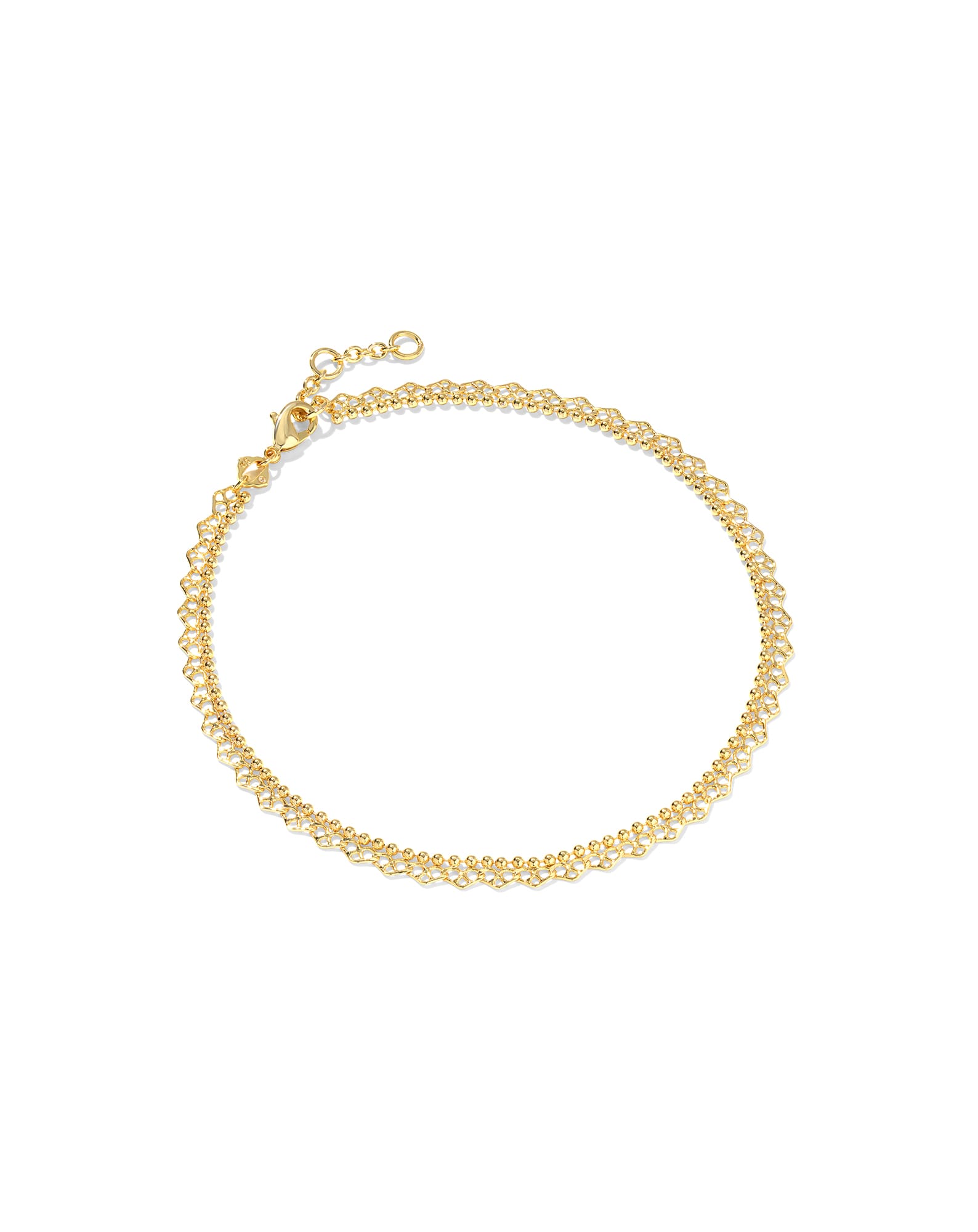 Mallory Rose Gold Anklet