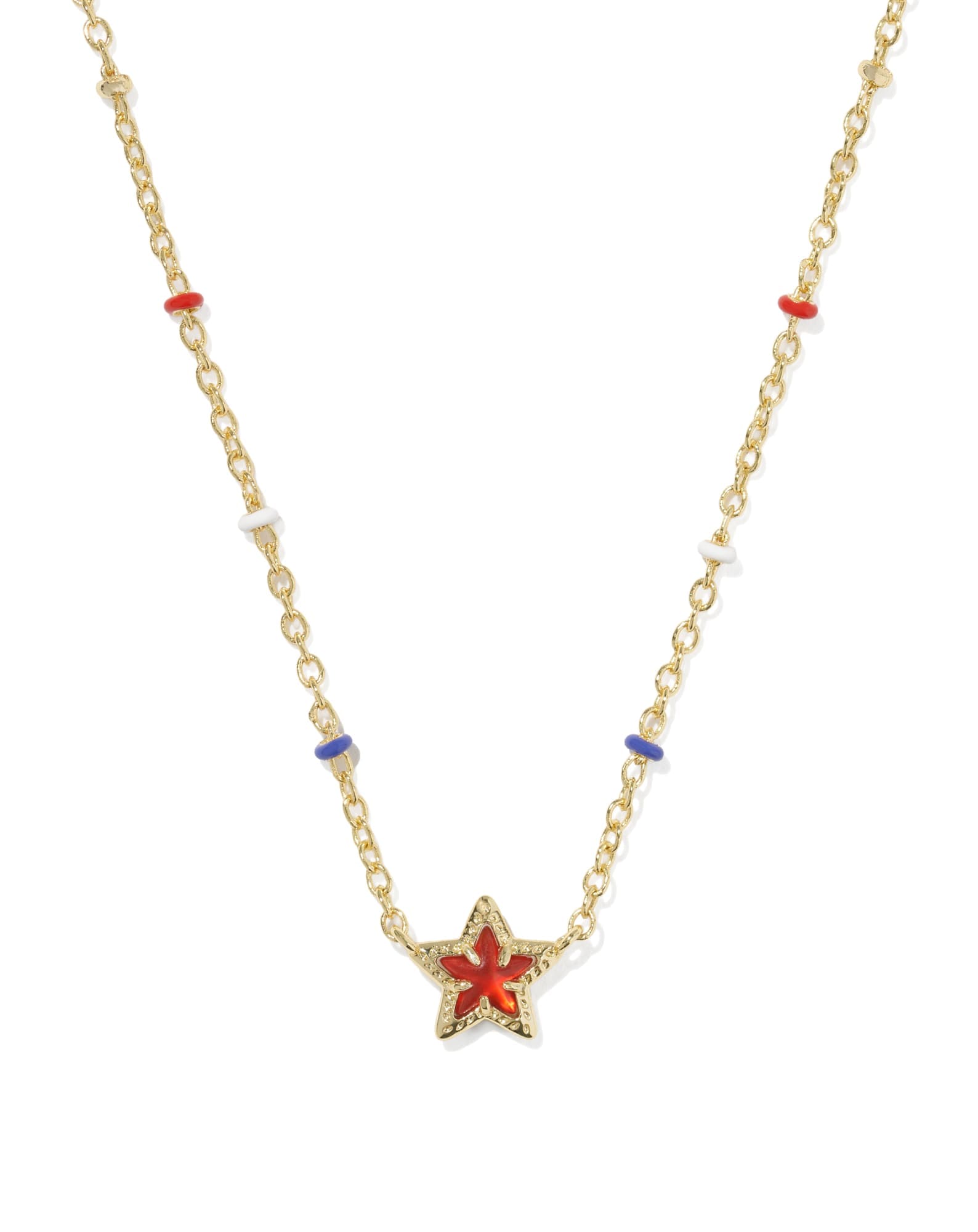Mini Cassidy Gold Short Pendant Necklace