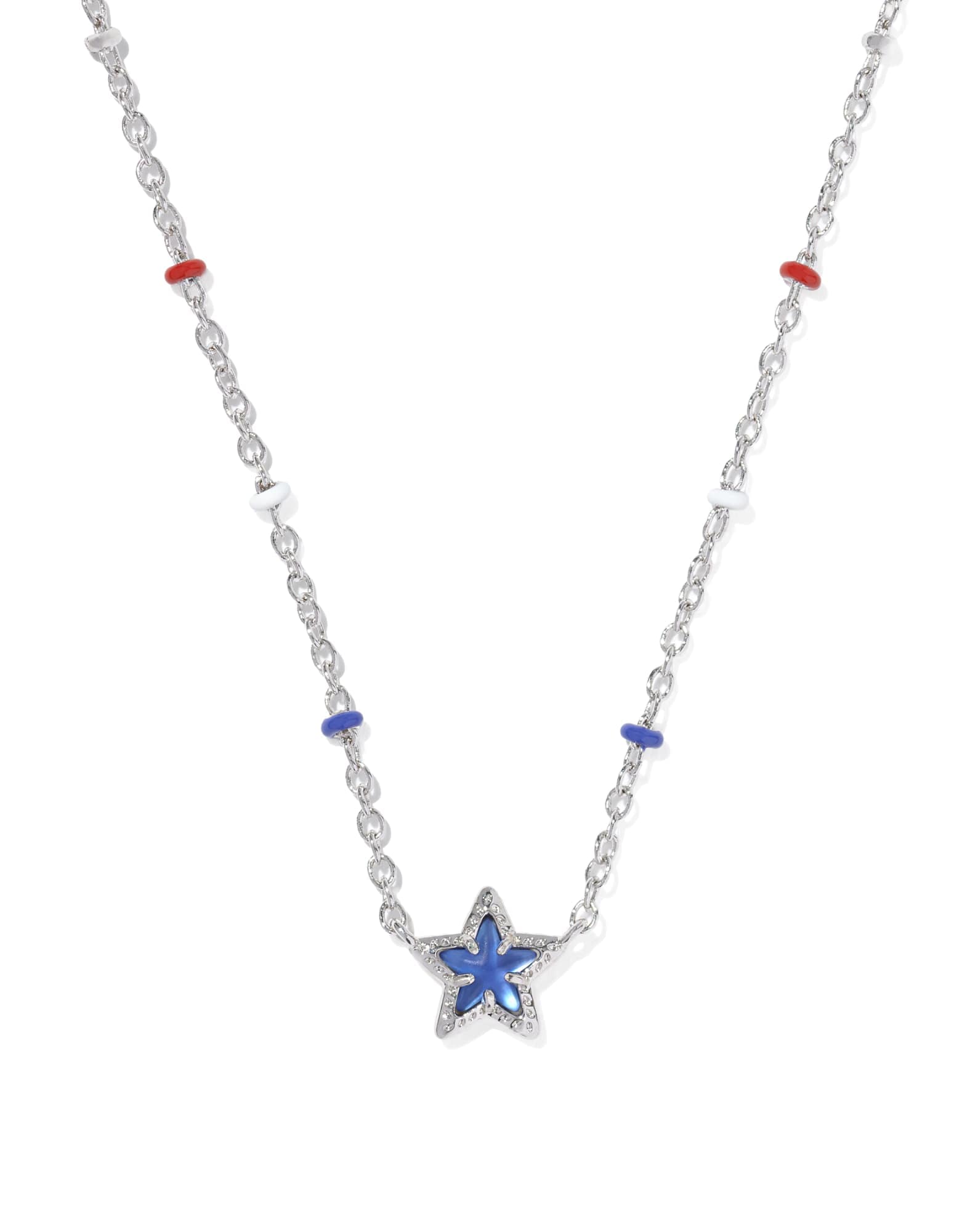 Mini Cassidy Silver Short Pendant Necklace