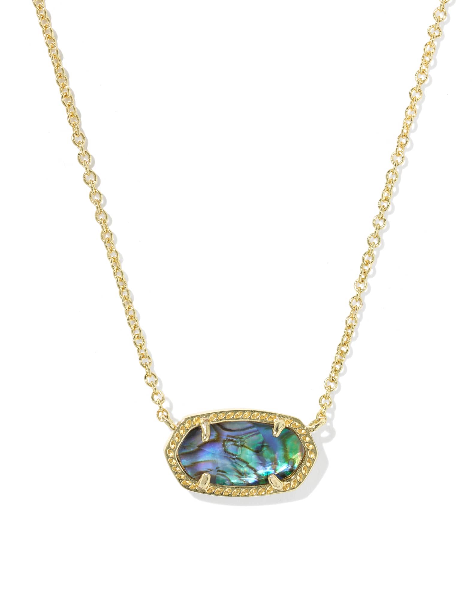 Elisa Gold Pendant Necklace