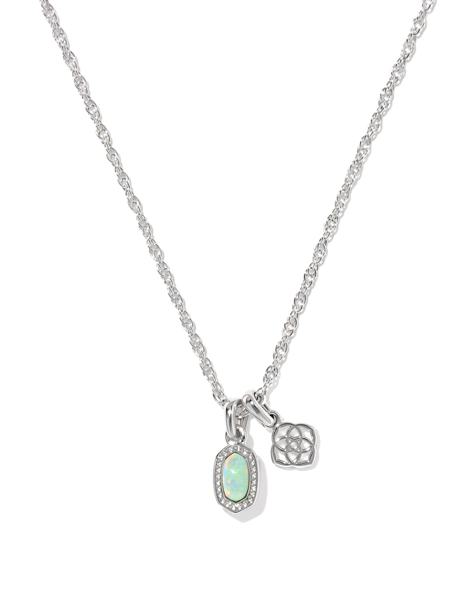 Mini Elisa Dira Silver Necklace