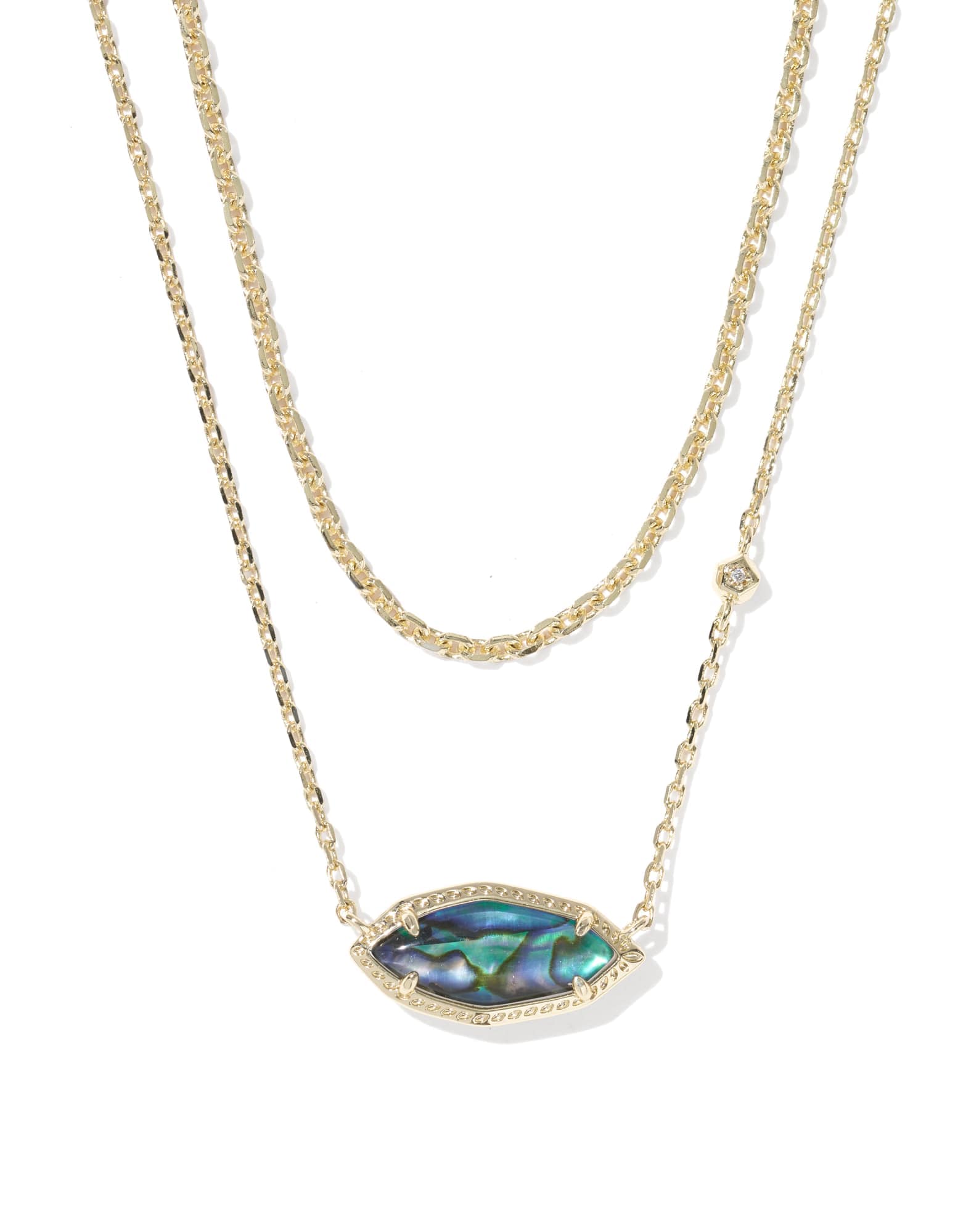 Ophelia Multi Gold Strand Necklace